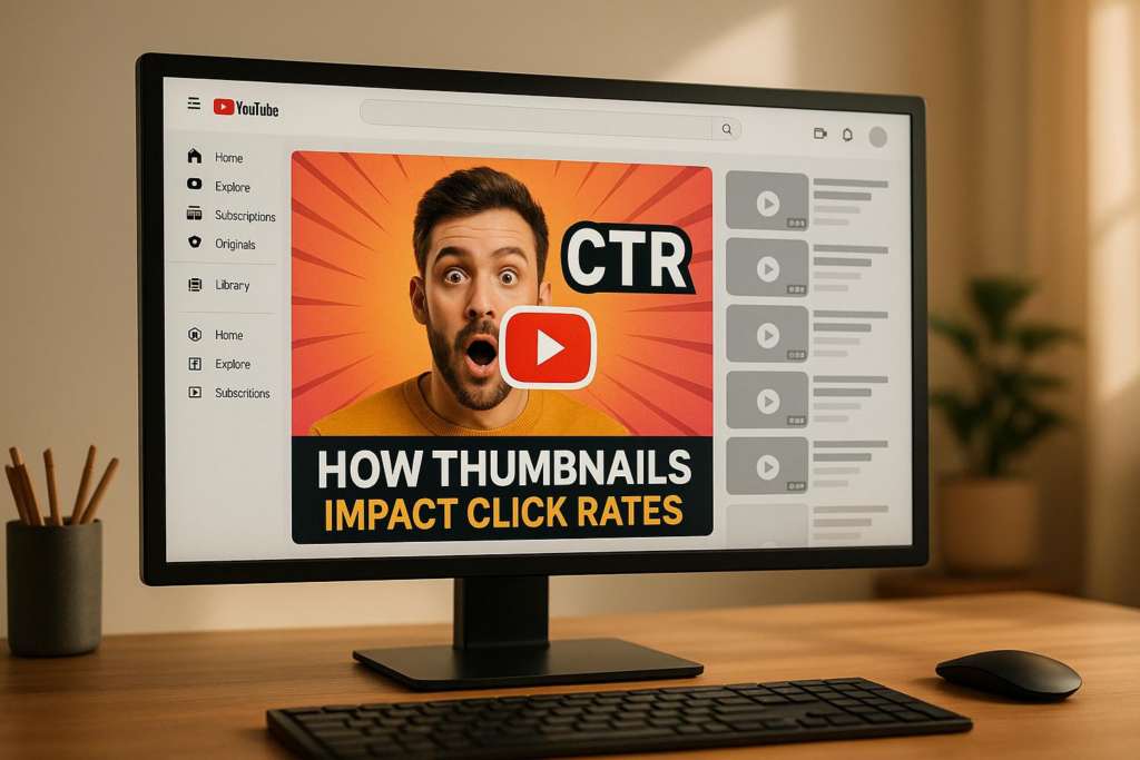 YouTube CTR: How Thumbnails Impact Click Rates