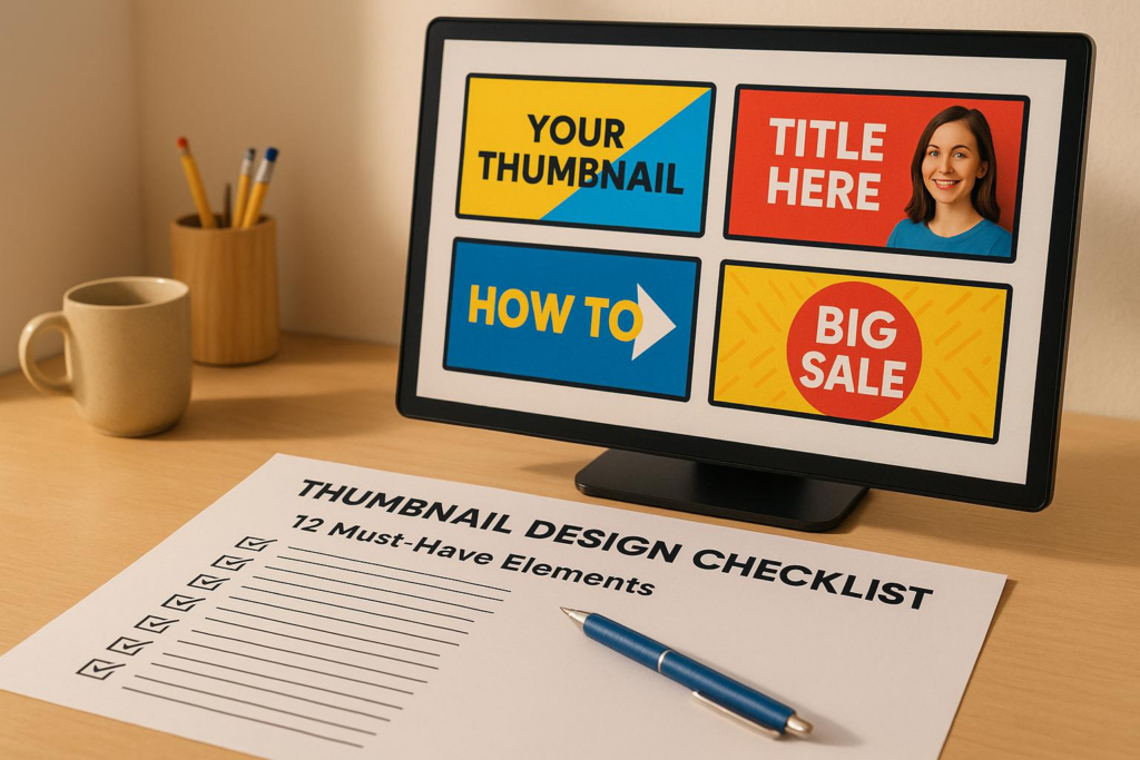 Thumbnail Design Checklist: 12 Must-Have Elements