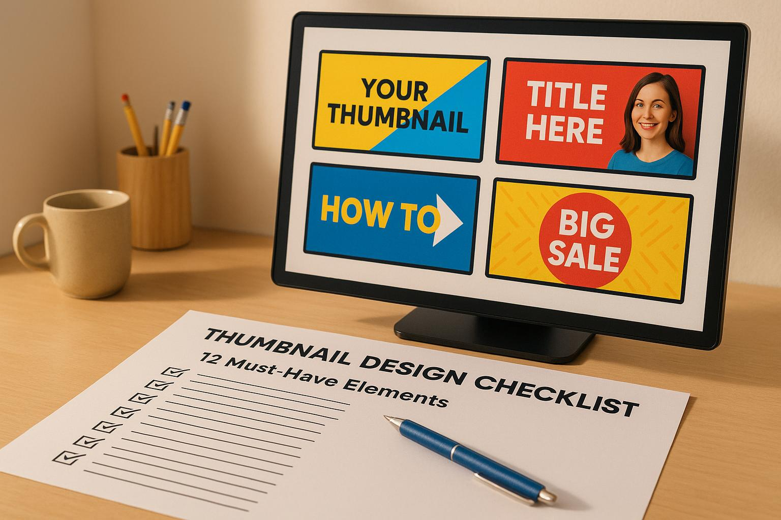 Thumbnail Design Checklist: 12 Must-Have Elements