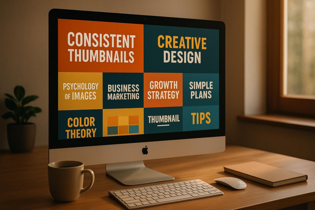 Psychology Behind Consistent Thumbnail Styles