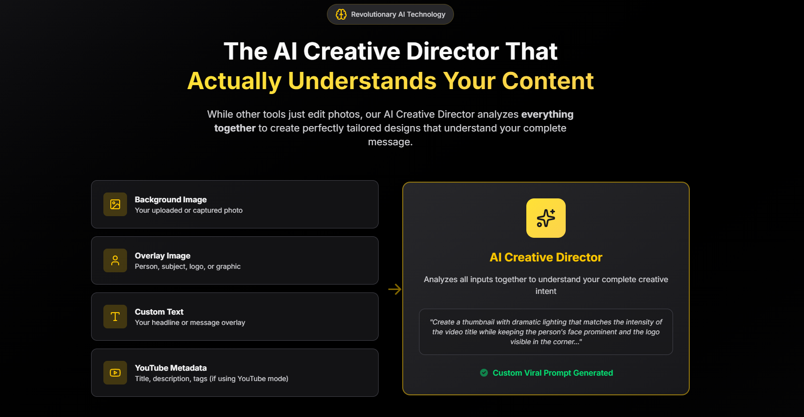 Bananathumbnail.com mobile app dashboard with AI Creative Director and editing tools