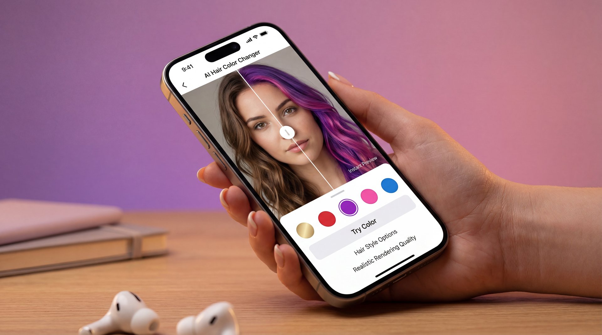 AI Hair Color Changer: Try New Styles Instantly - hair color simulator, virtual hairstyle tool, AI beauty app guide