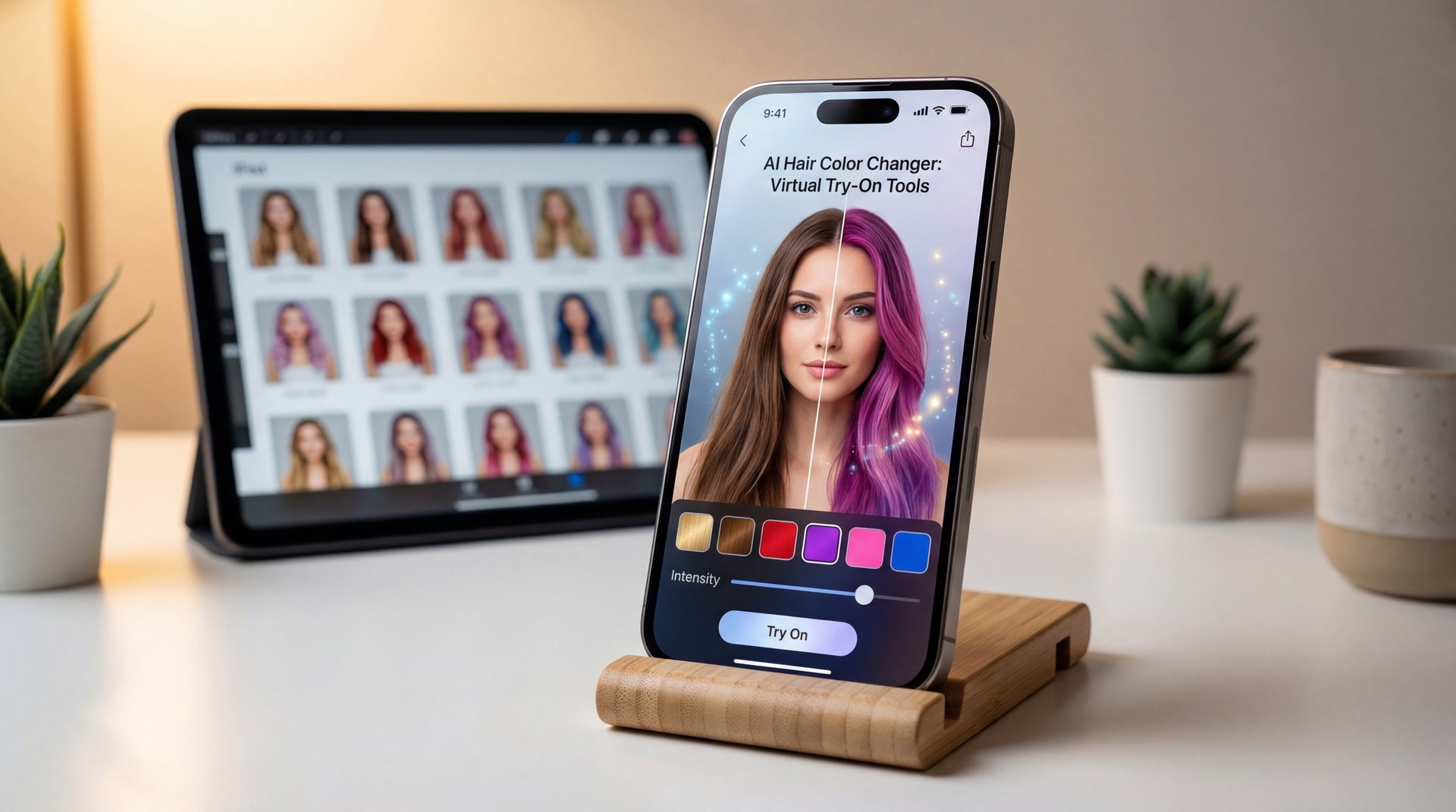 AI Hair Color Changer: Virtual Try-On Tools - hair transformation app, virtual hairstyle preview, AI beauty tools guide