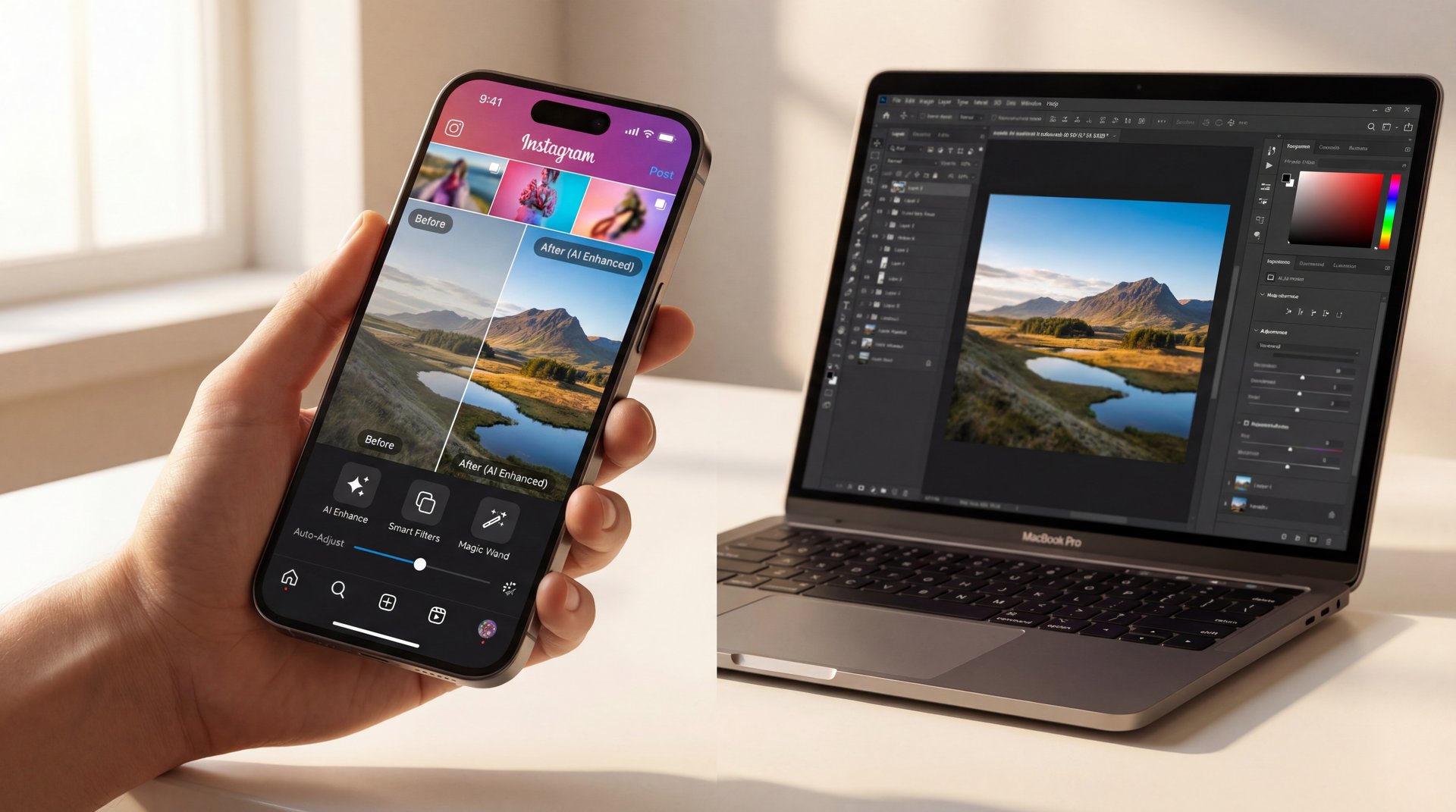 AI Photo Editing for Instagram: Expert Tips & Tools - AI image enhancement, automated photo editing, Instagram Restyle guide