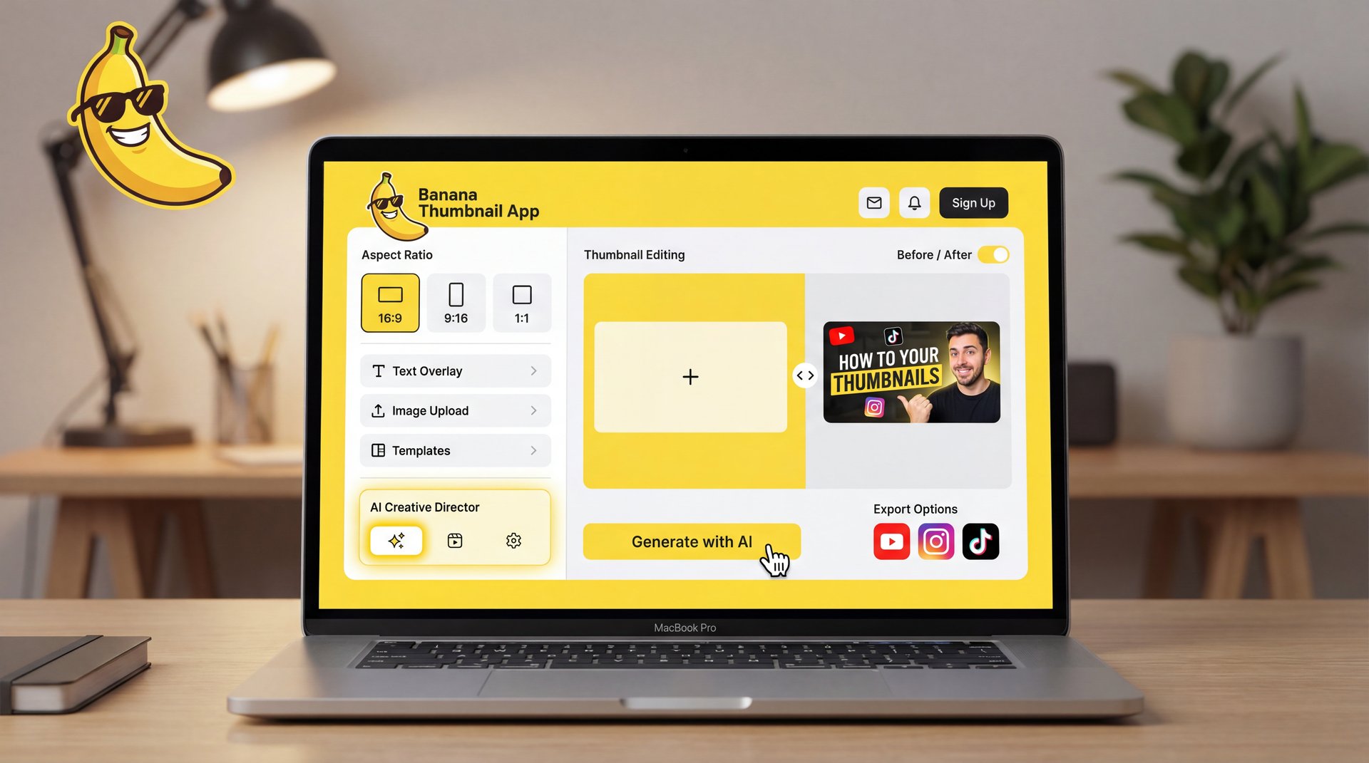 Banana Thumbnail App Tutorial for More Clicks - thumbnail optimization, CTR improvement, AI creative director guide