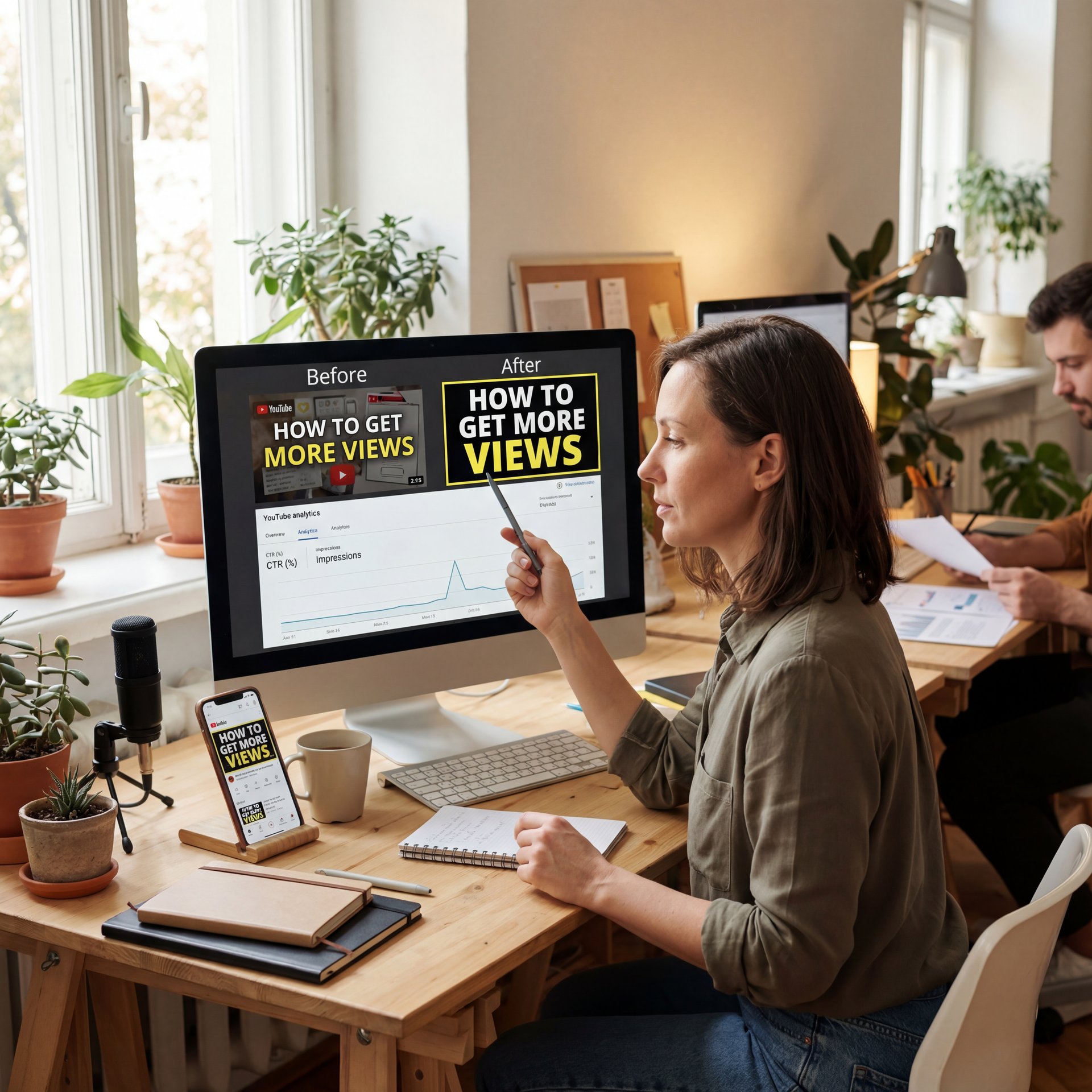 Illustration showing How AI Fixes YouTube Thumbnails Getting Ignored