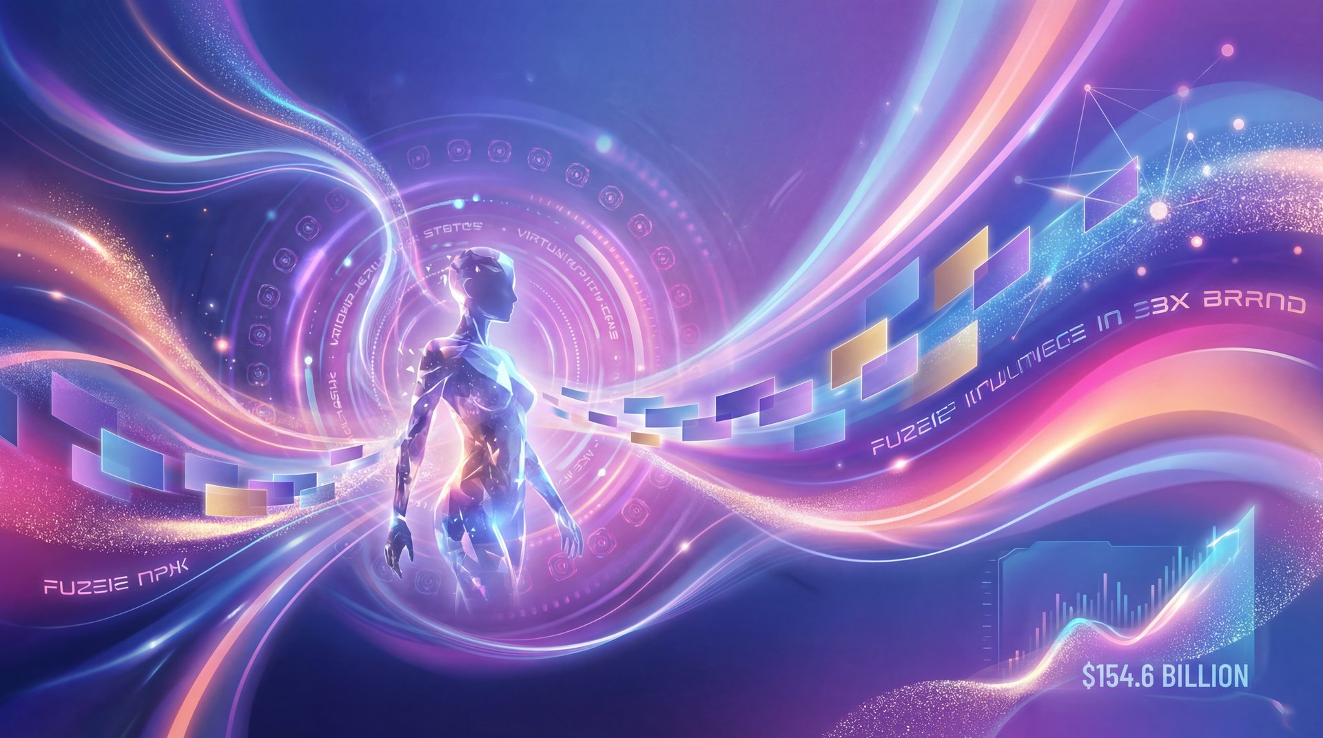 Illustration showing How creators use AI edits, you know, and virtual influencers for engagement