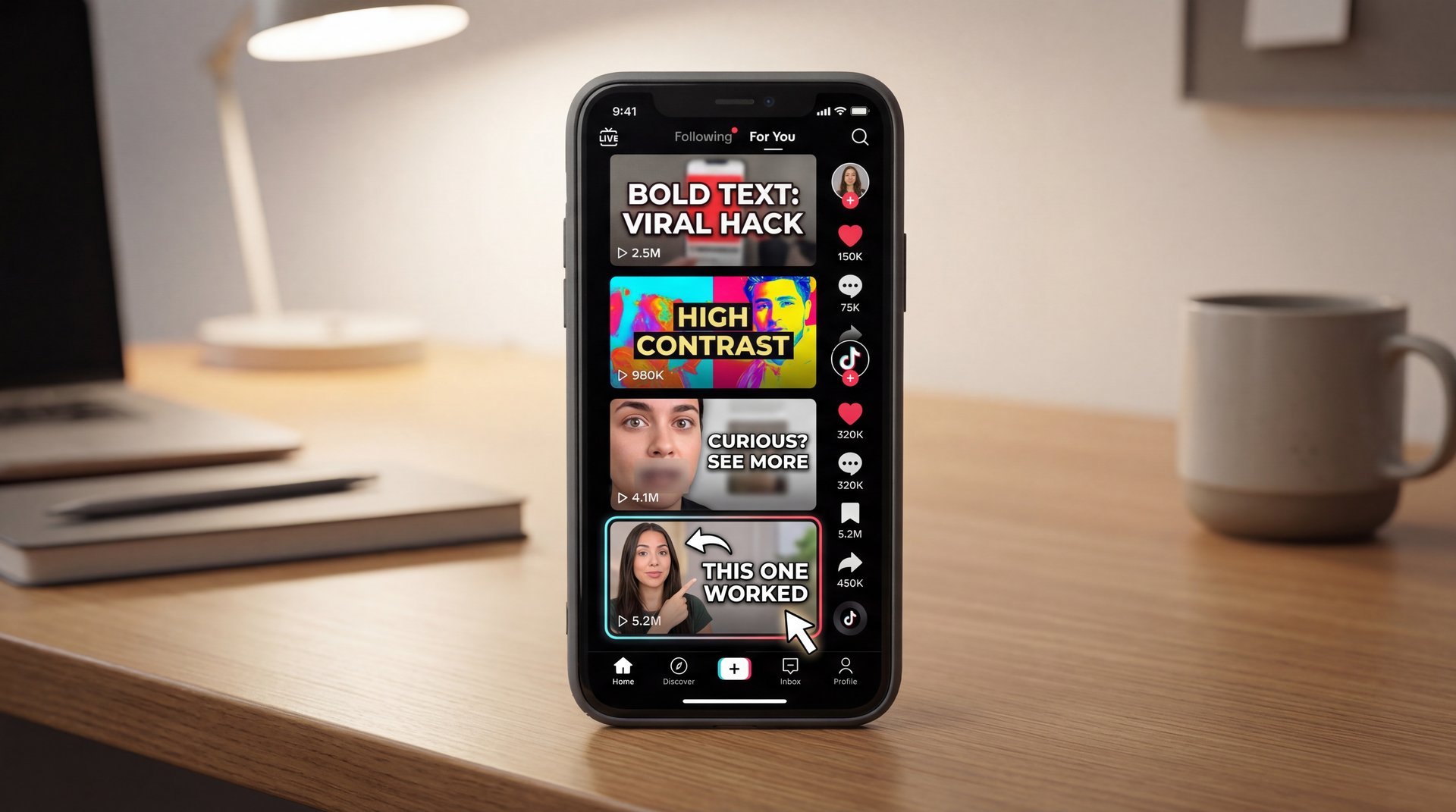 TikTok Thumbnail Hacks: Boost Your Click Rate - For You Page visibility, TikTok profile grid, thumbnail click-through rate guide