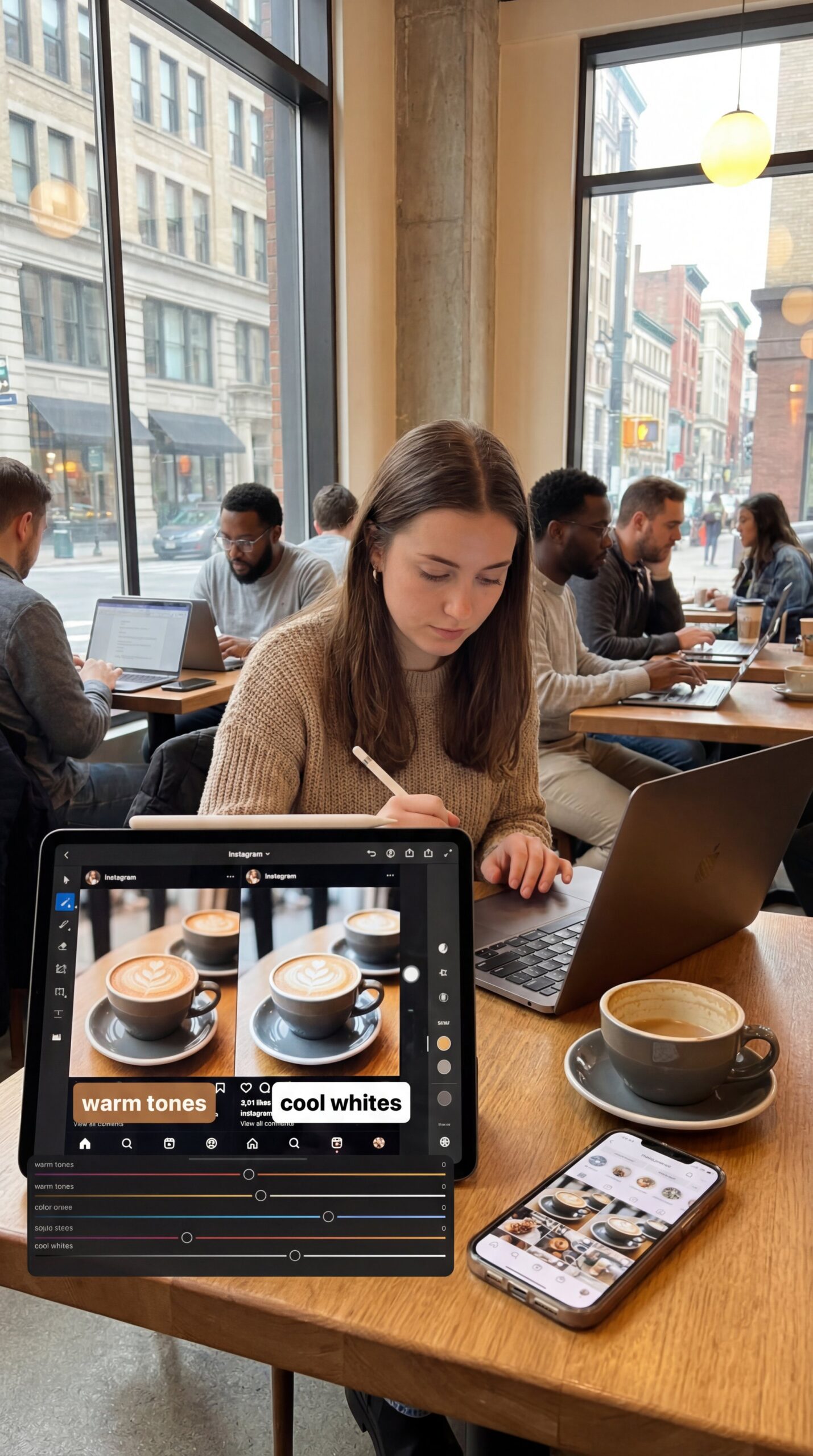 Illustration showing What actually works for AI photo editing for Instagram now?