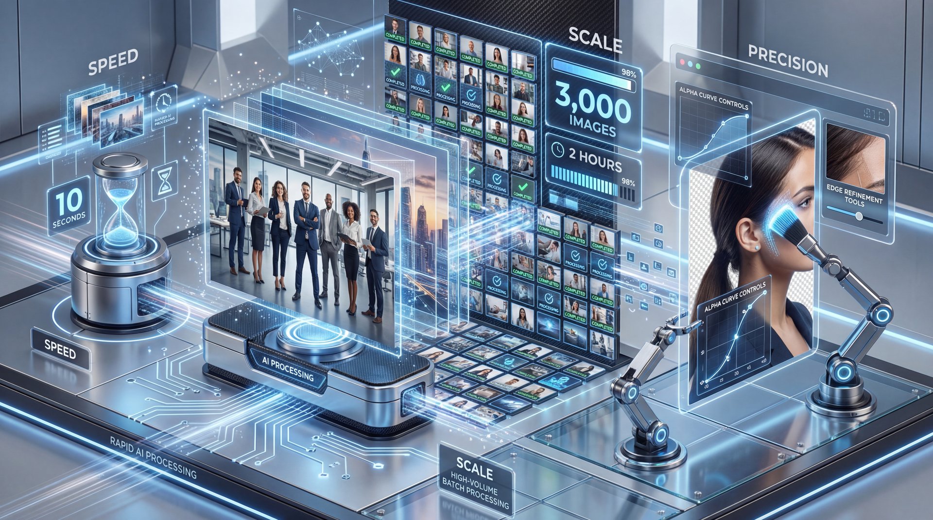 Illustration showing What are the latest AI background removal tricks in 2025?