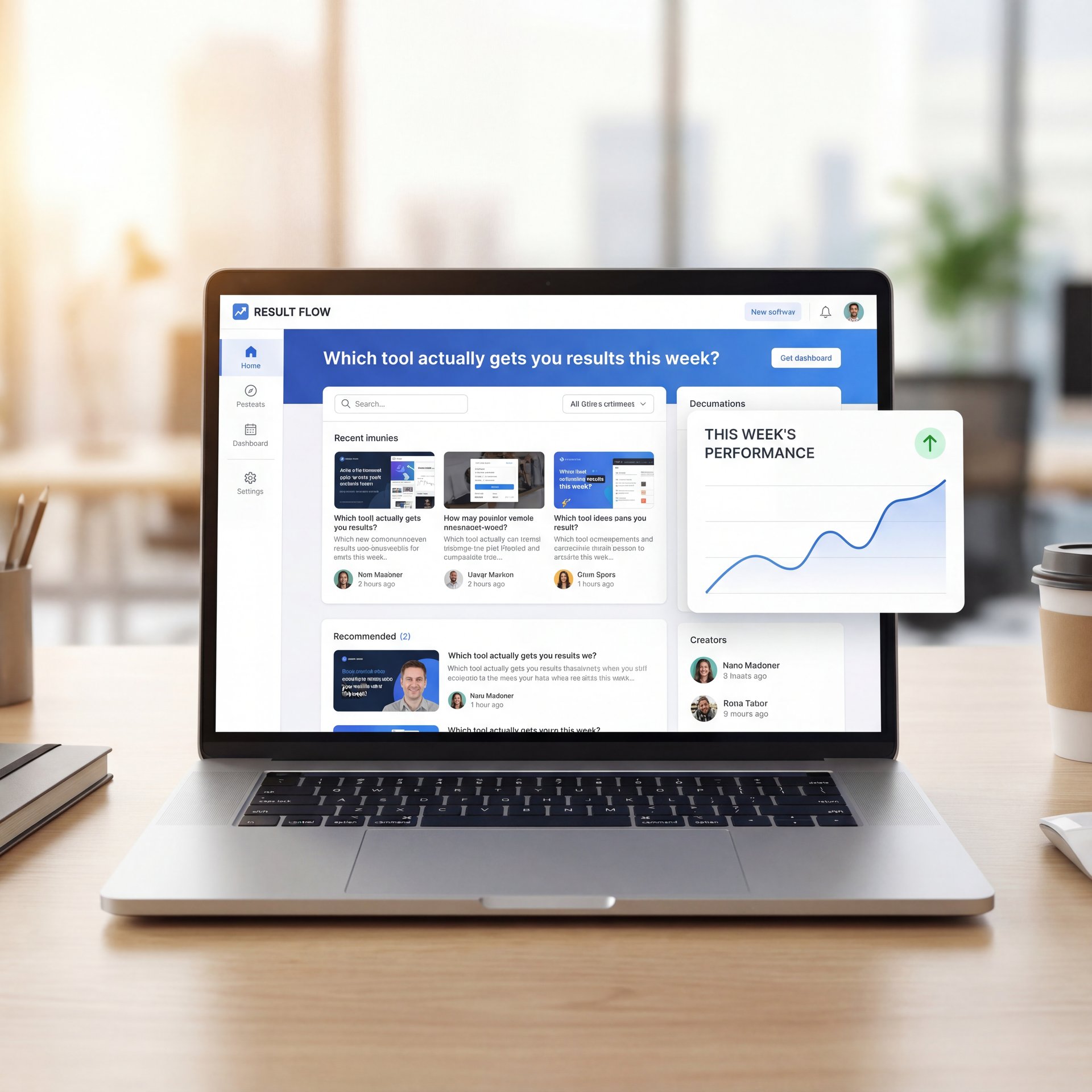 Illustration showing Which tool actually gets you results this week?