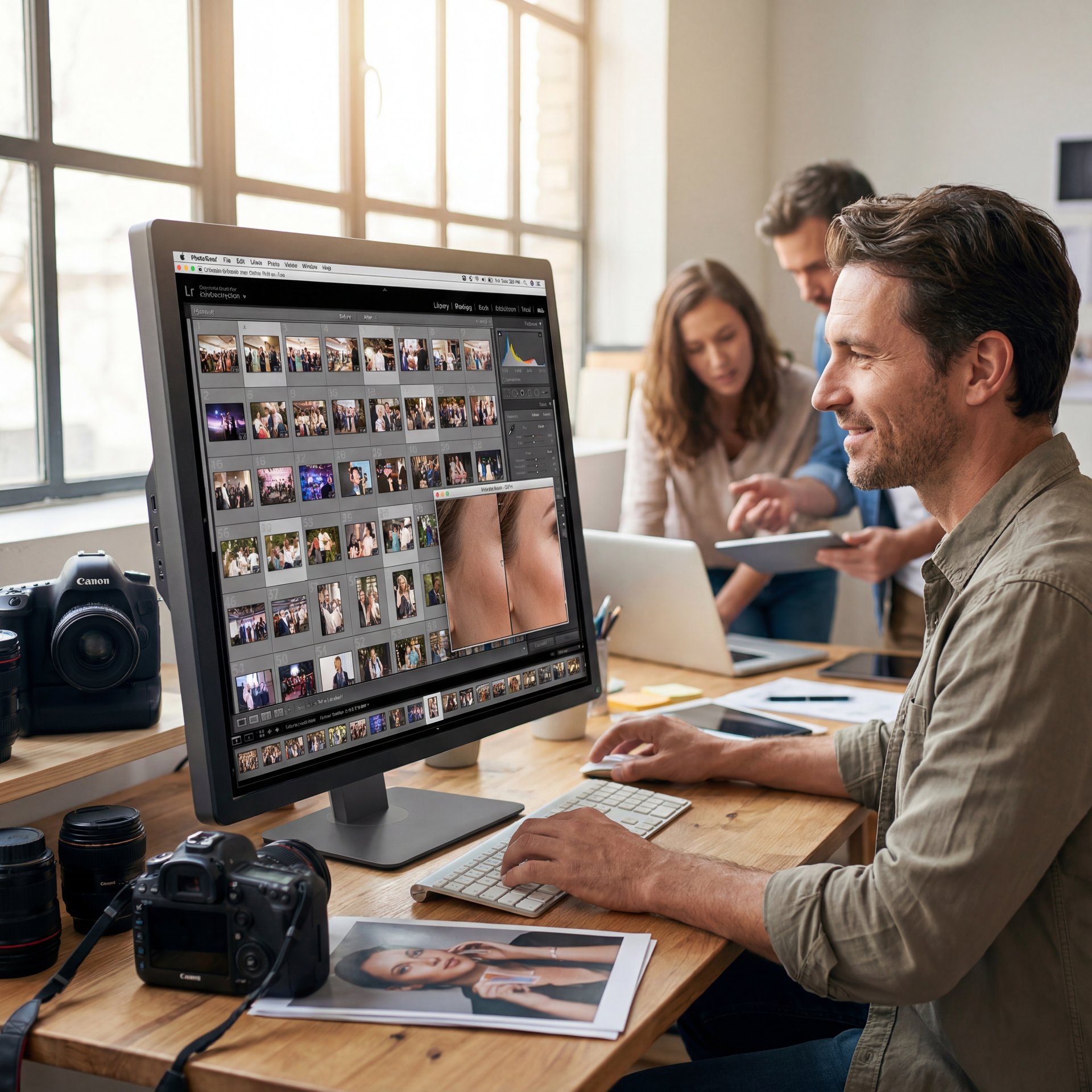 Illustration showing Who Gains Most From AI Image Editing Speed?
