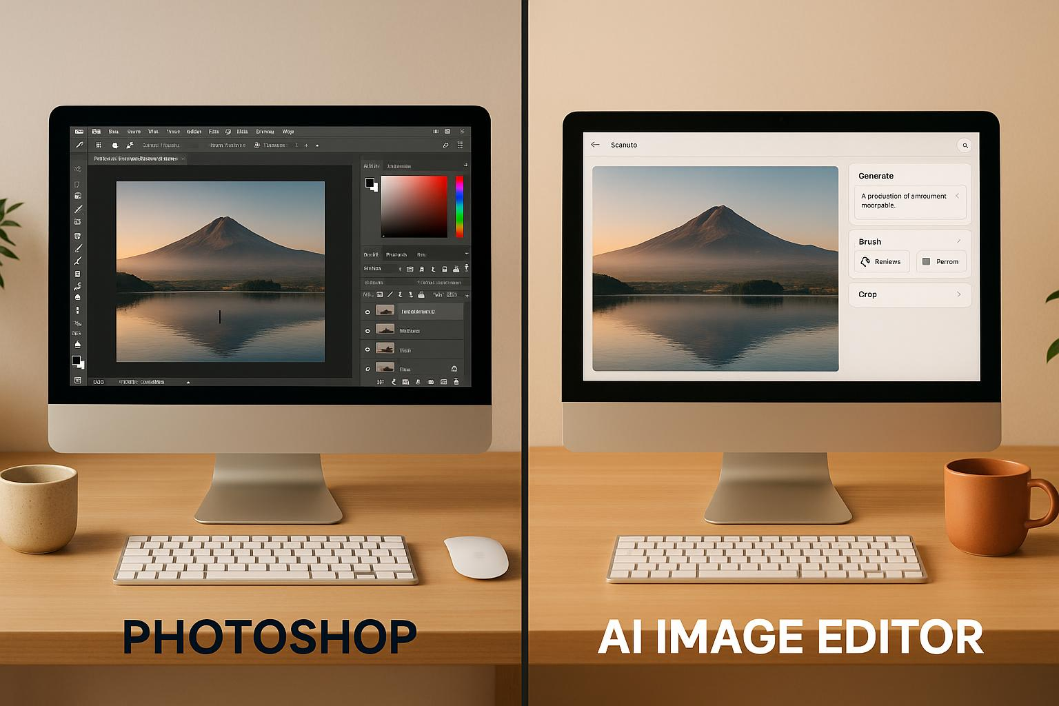 Photoshop vs AI Image Editors: Which to Choose?