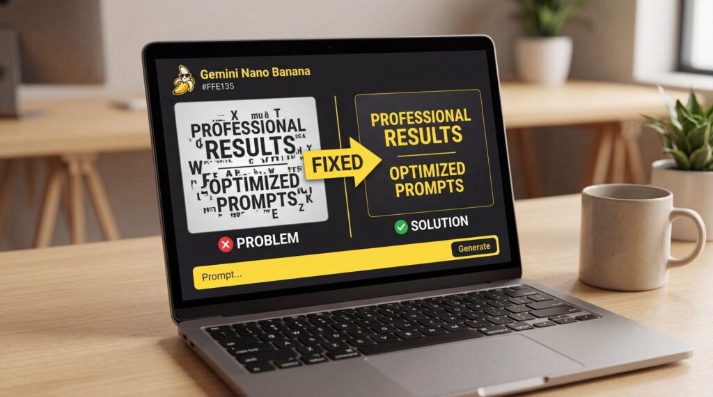 Gemini Nano Banana: Fix Text & Prompt Issues Fast - on-device AI generation, editable diagrams, text rendering accuracy guide