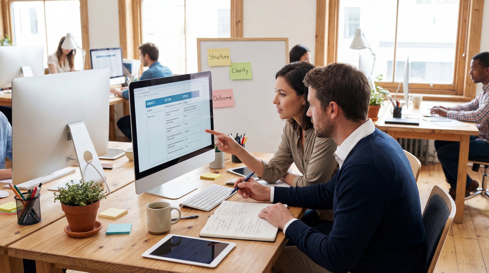 Illustration showing How Do I Structure Sora Prompts for Better Results?