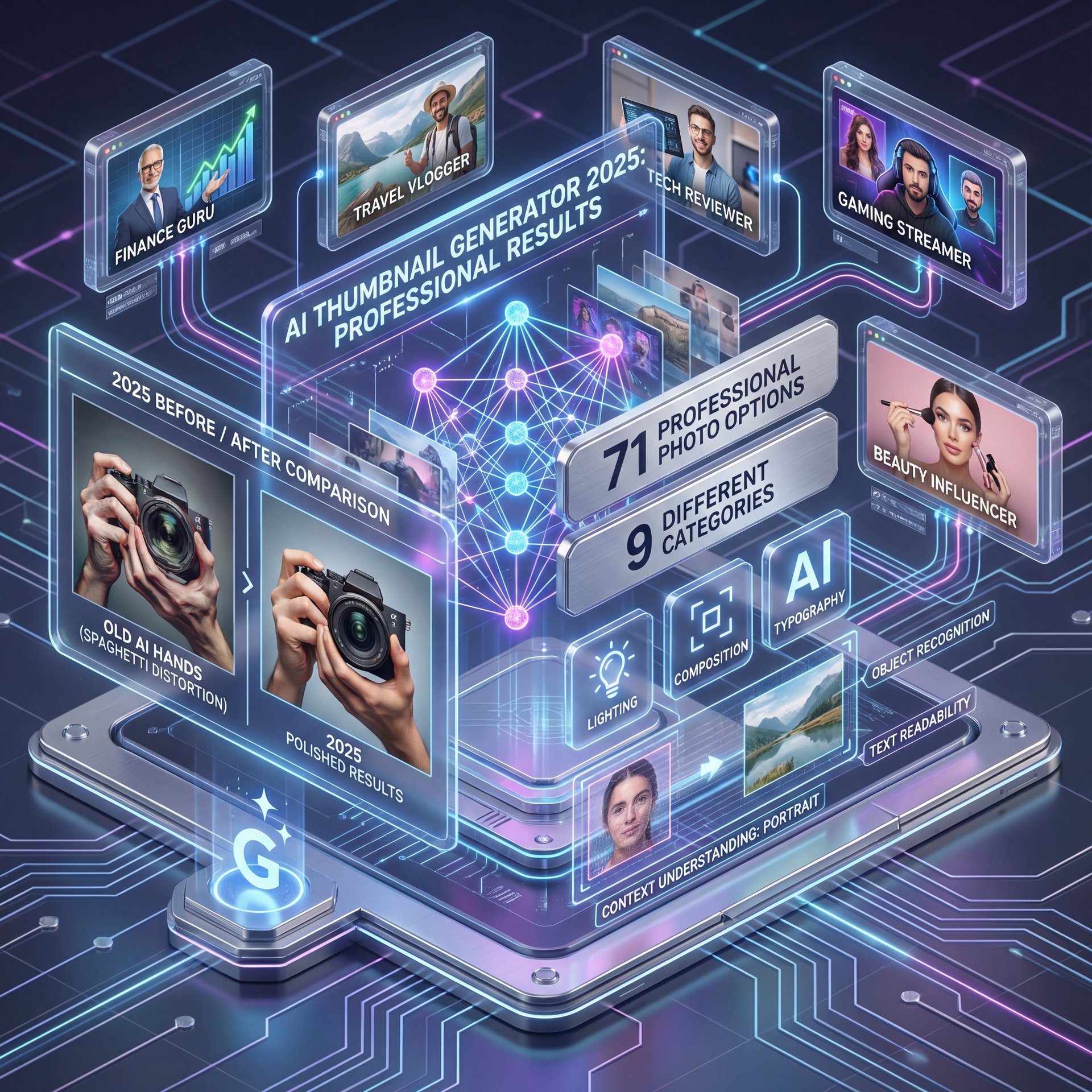 Illustration showing How Good Are AI Thumbnail Generator Results in 2025?