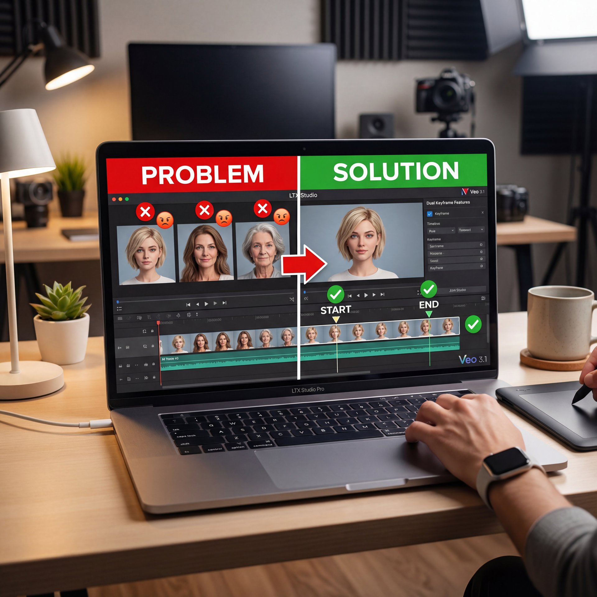 Illustration showing How to Fix Character Consistency in Veo 3.1 (I know, I know)