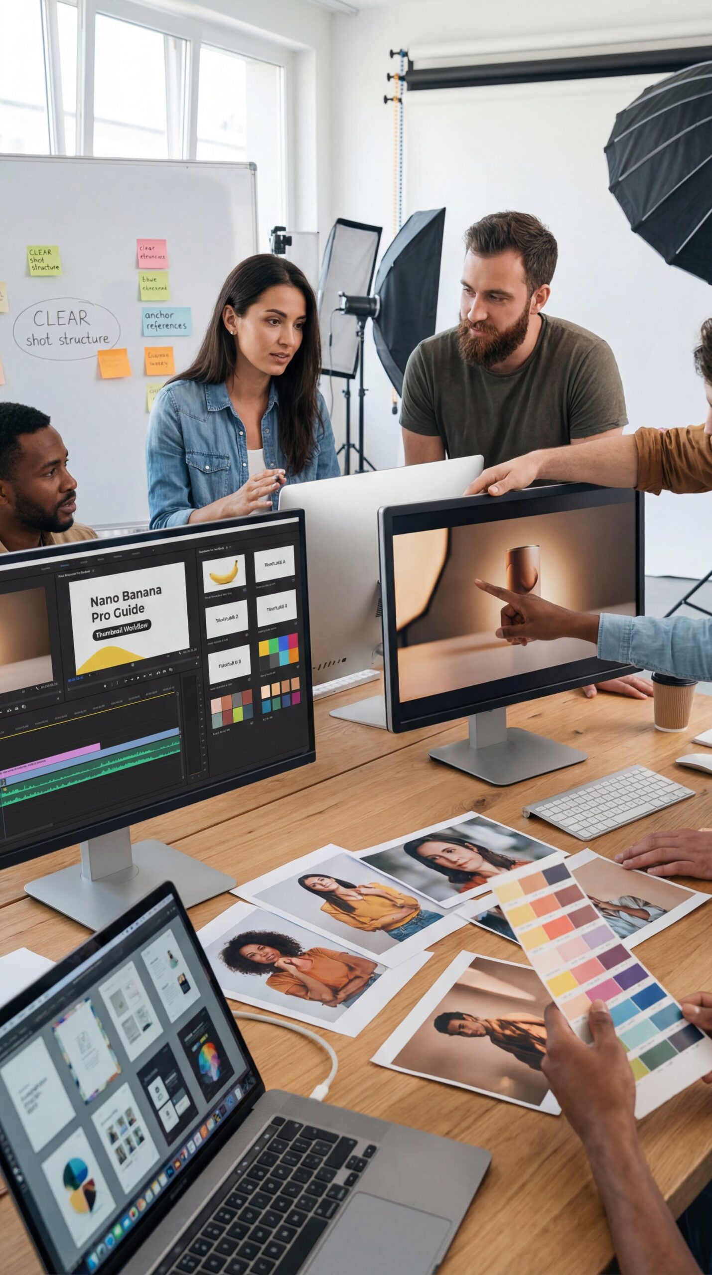 Illustration showing How to get started with the Nano Banana Pro guide workflows
