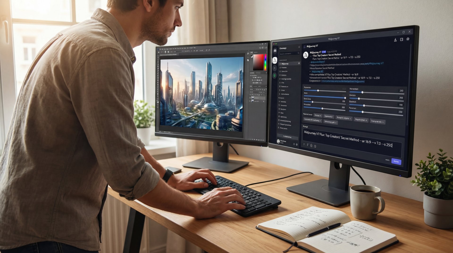 Midjourney V7 Flux: Top Creators' Secret Method - vibe coding, KV cache reduction, personalization-by-default guide