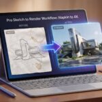 Pro Sketch to Render Workflow: Napkin to 4K - photorealistic rendering, 3D visualization pipeline, real-time rendering guide