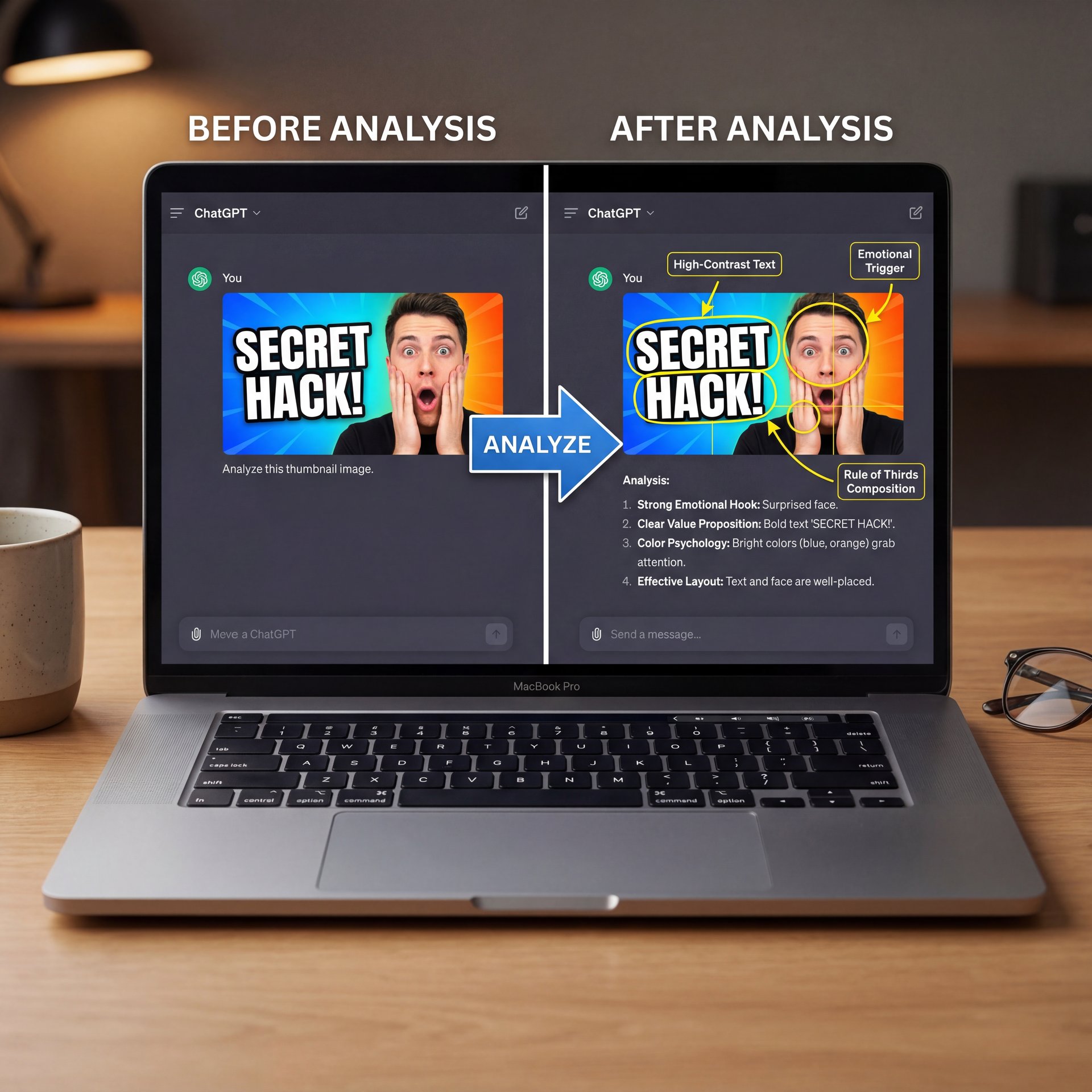 Illustration showing Smart Workflows: Analyzing Before Generating