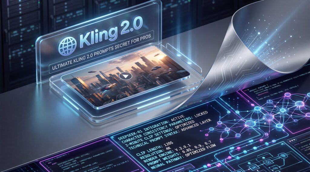 Ultimate Kling 2.0 Prompts Secret for Pros - AI video generation, prompt optimization, character consistency guide