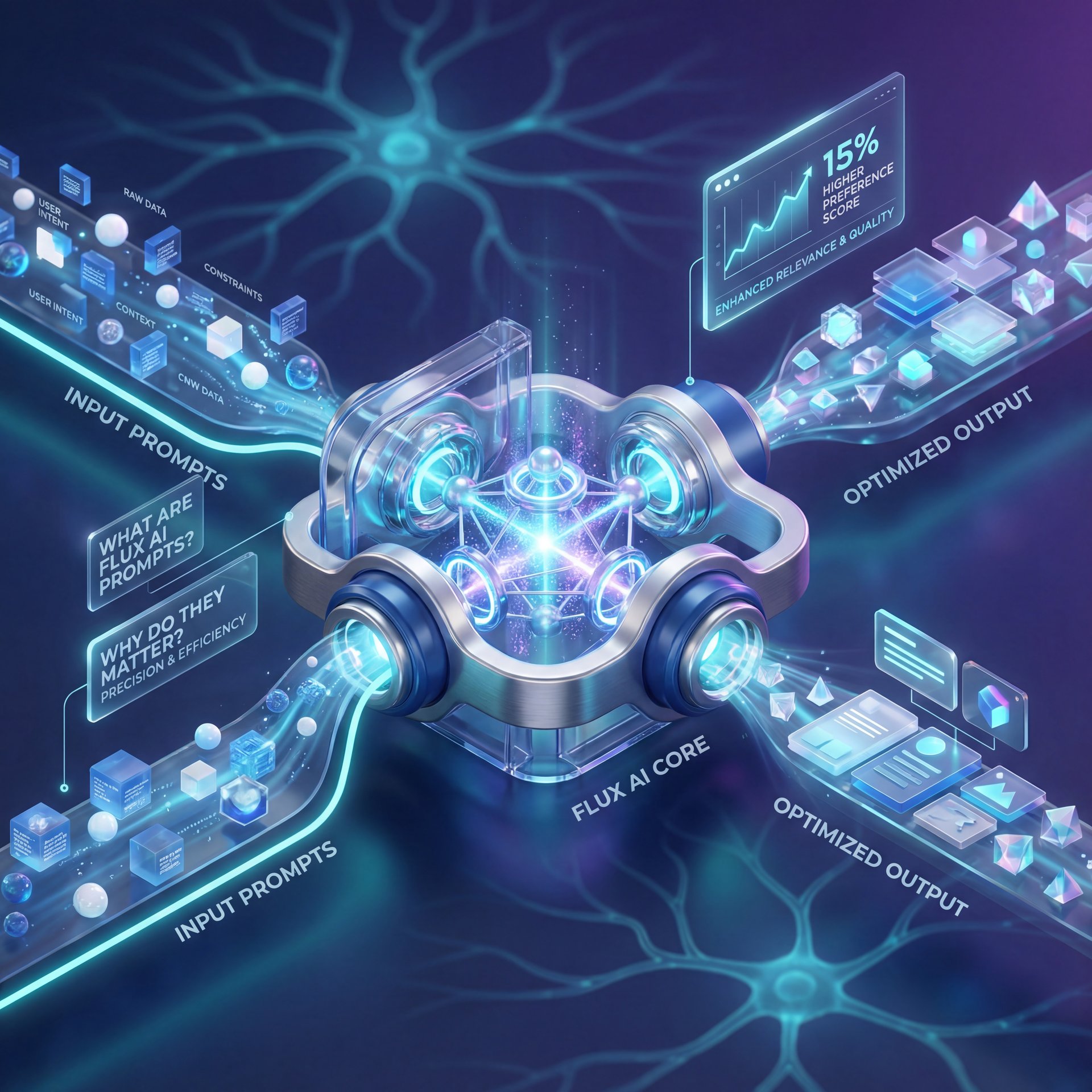 Illustration showing What Are Flux AI Prompts and Why Do They Matter?