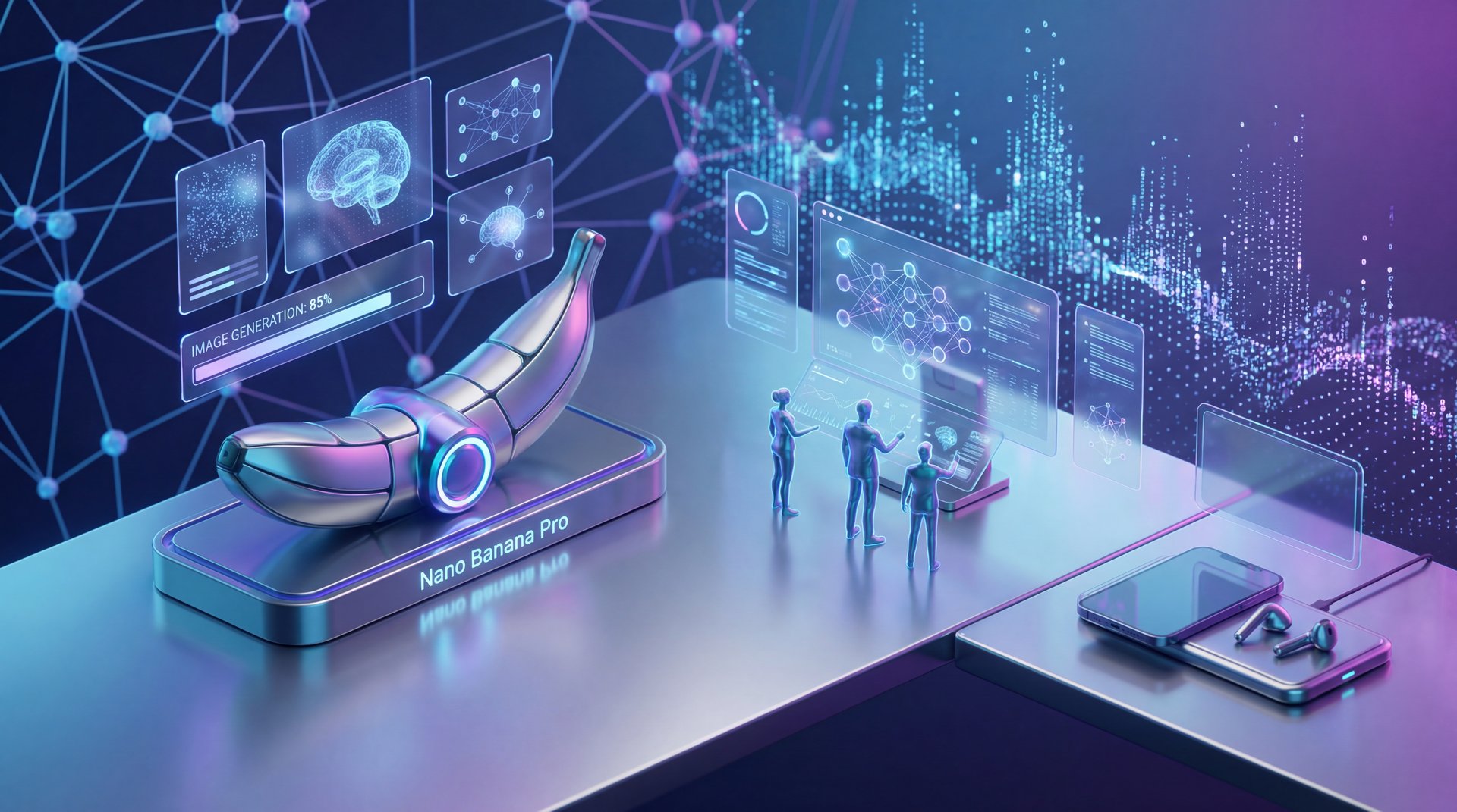 Illustration showing What Is Gemini Nano Banana & Why Is It Blowing Up? - quick version