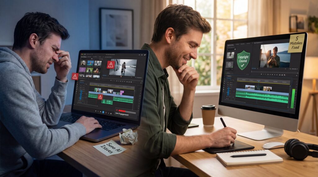 5 Suno AI Mistakes Killing Video Creativity - AI-generated music, video soundtrack creation, creator economy tools guide