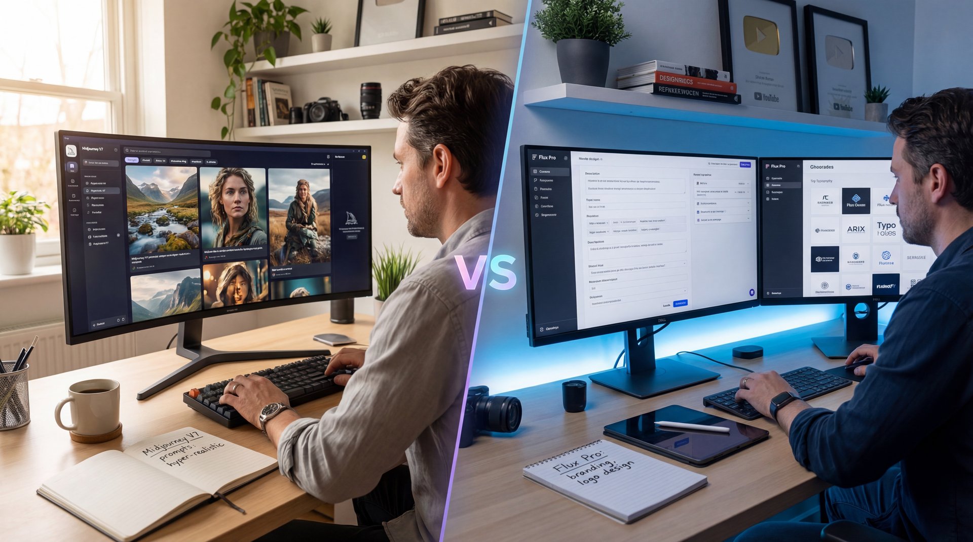 7 Prompt Secrets: Midjourney V7 vs Flux Pro - text-to-image AI, prompt engineering, aesthetic quality benchmarks guide