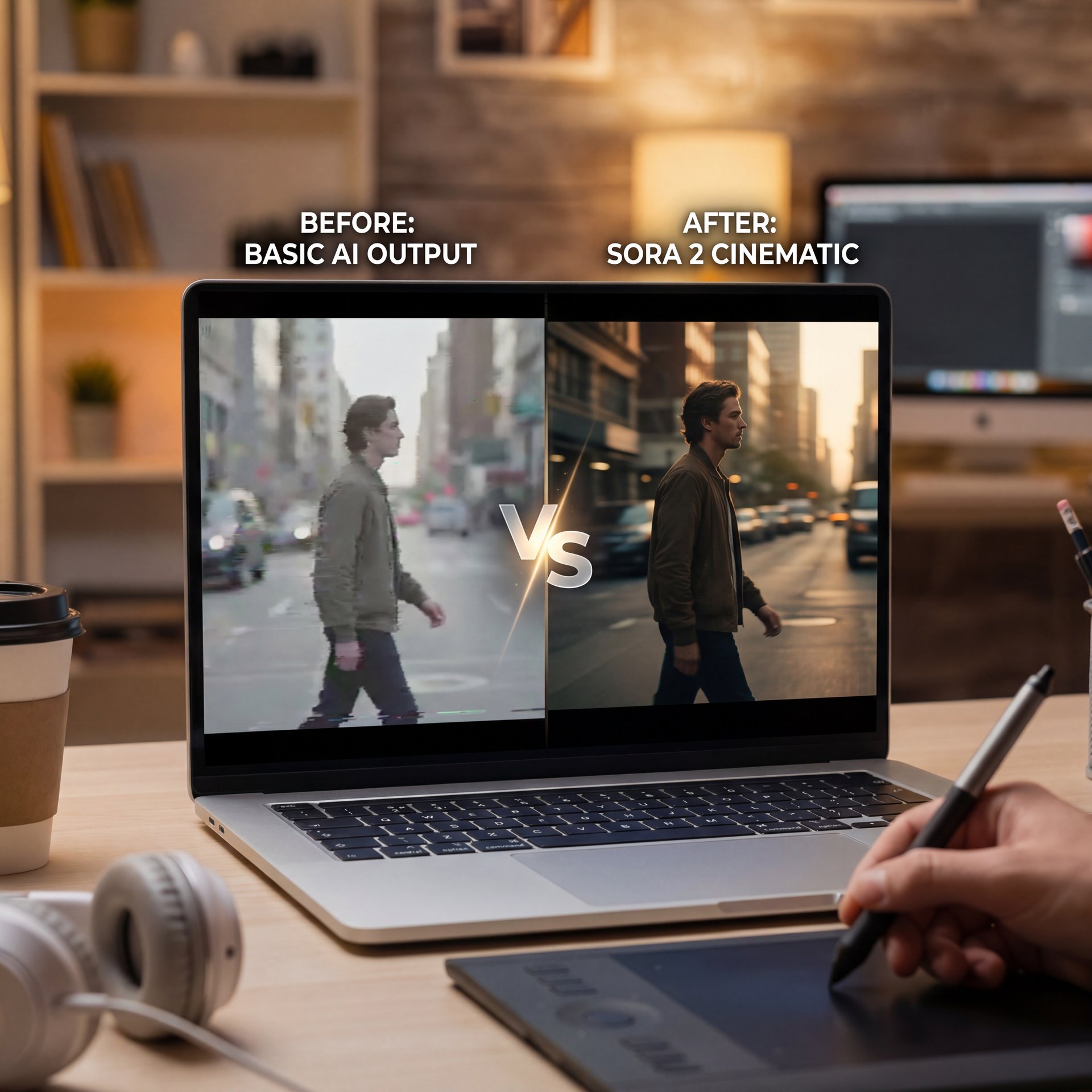 Illustration showing Best Sora Cinematic Prompts Settings for Realism (seriously)