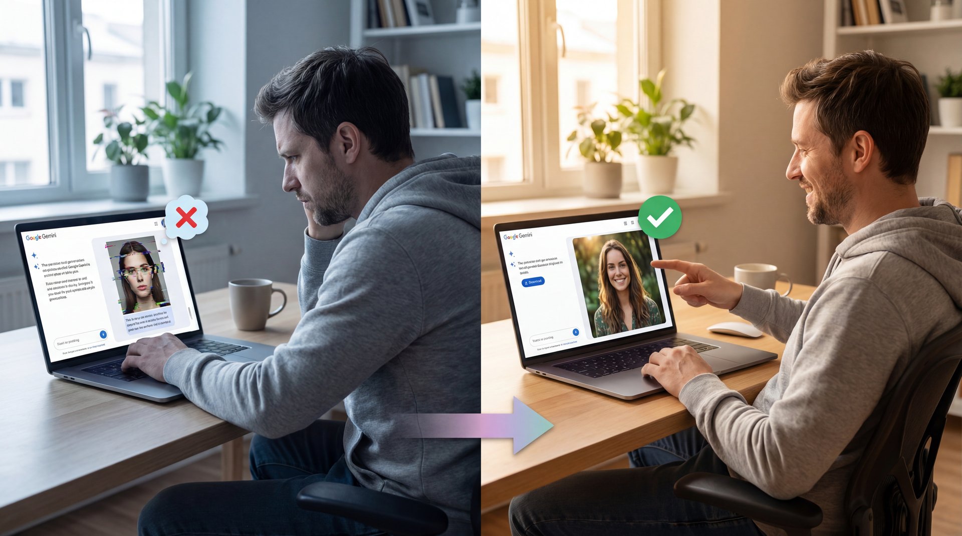 Google Gemini AI Photo Fails? Fix Distorted Images - distorted faces, garbled text rendering, prompt optimization guide