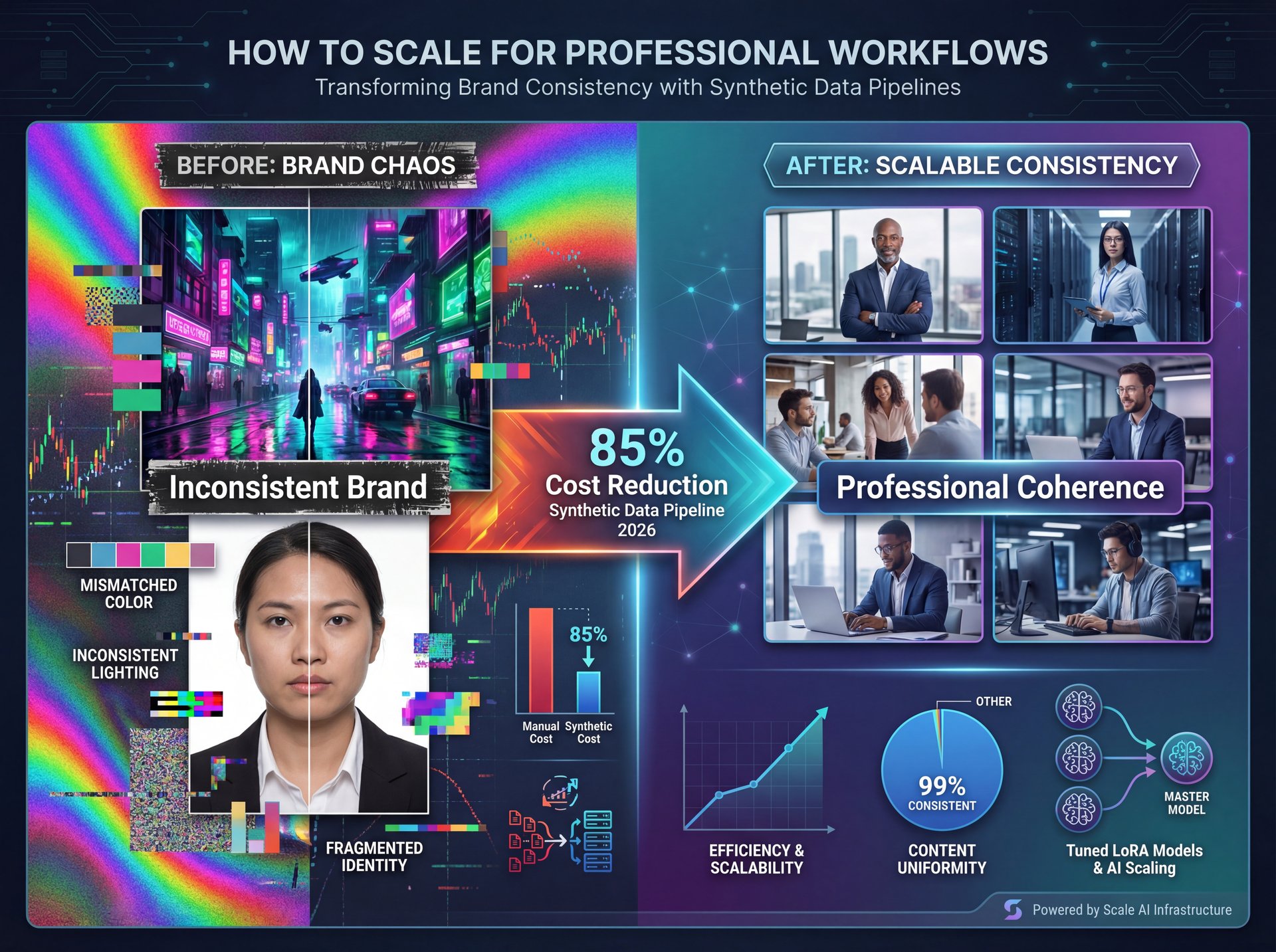 Illustration showing How to Scale This for Professional Workflows