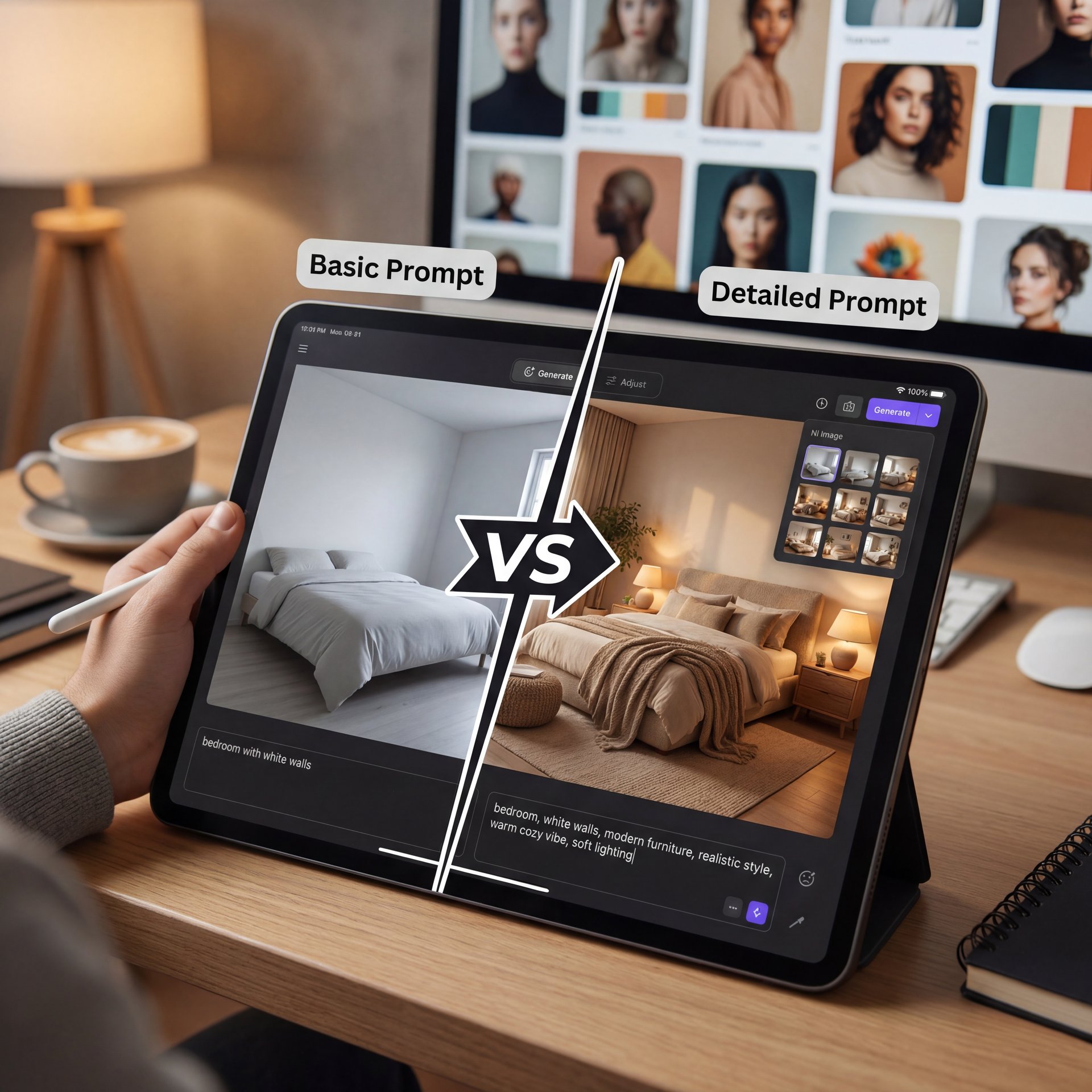 Illustration showing What Are the Best Gemini Portrait Prompts for Creators?