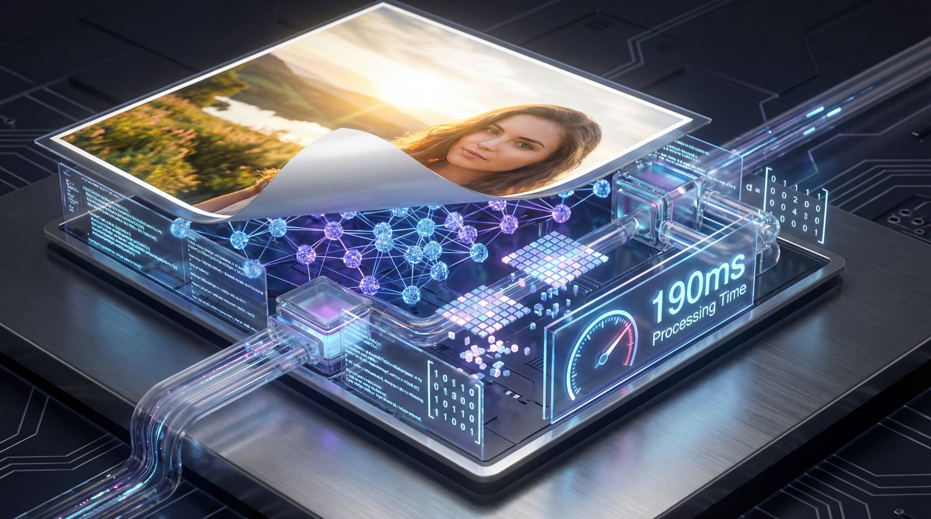Illustration showing What Is An AI Photo Editor Actually Doing Under The Hood?