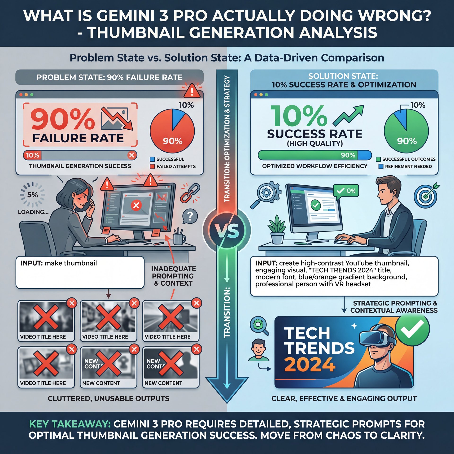 Illustration showing What Is Gemini 3 Pro Actually Doing Wrong?