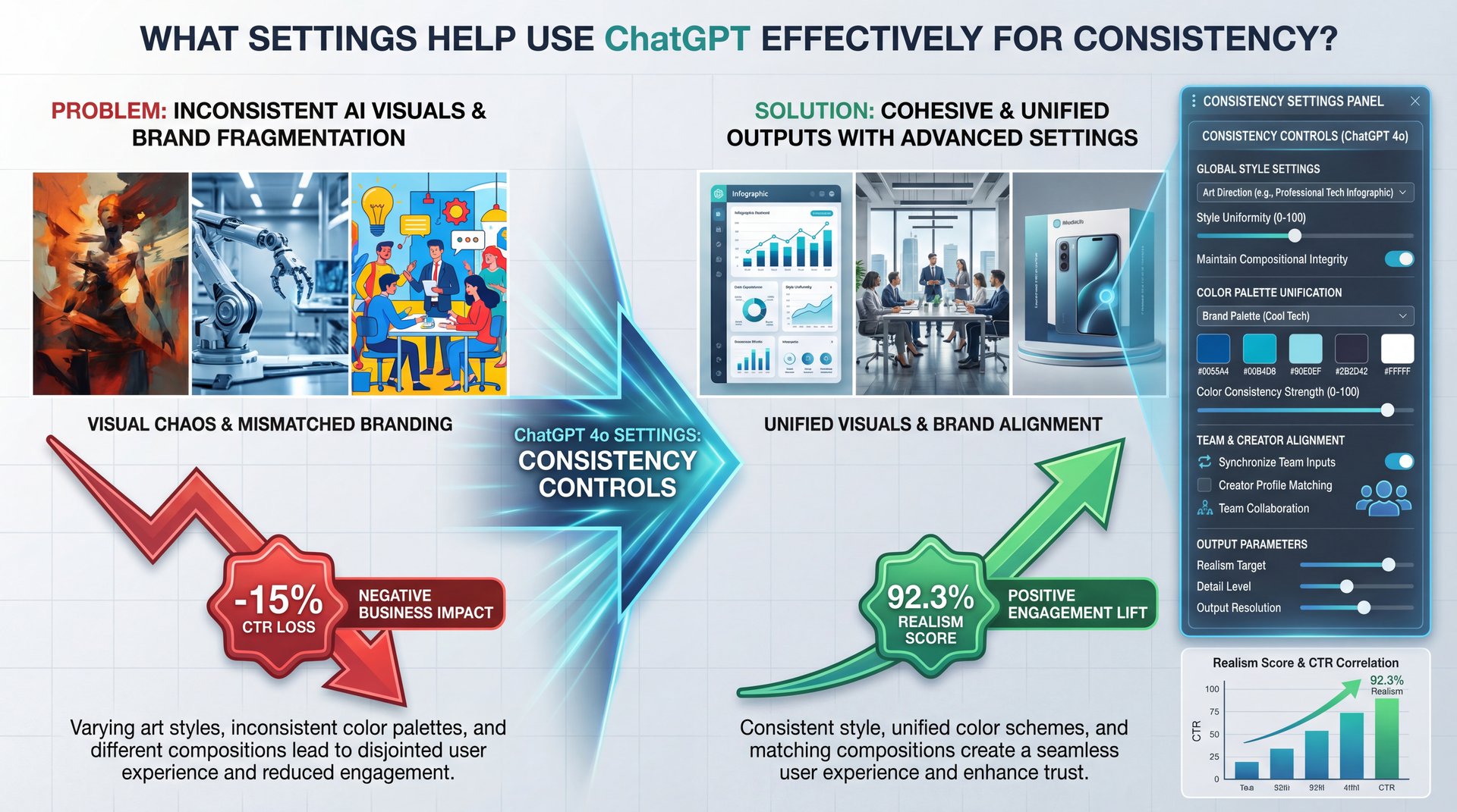 Illustration showing What Settings Help Use ChatGPT Effectively for Consistency?