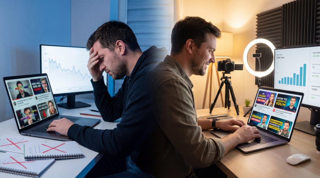 9 AI Thumbnail Mistakes Killing Your Views [Avoid] - AI slop thumbnails, thumbnail pixel dimensions, click-through rate optimization guide