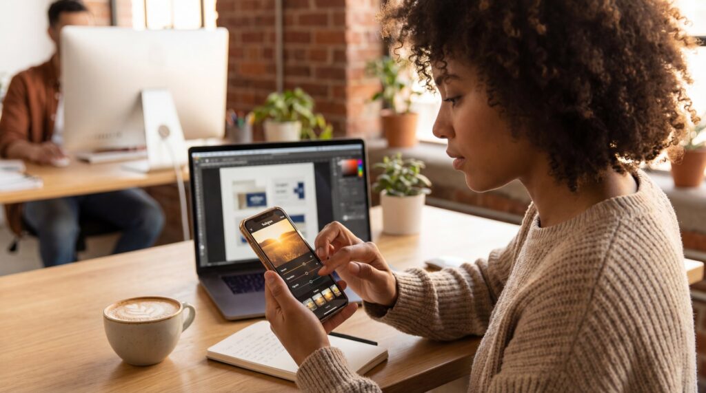 Instagram AI Filter Settings That Actually Work - clarendon filter recreation, sepia instagram effects, retro social media editing guide