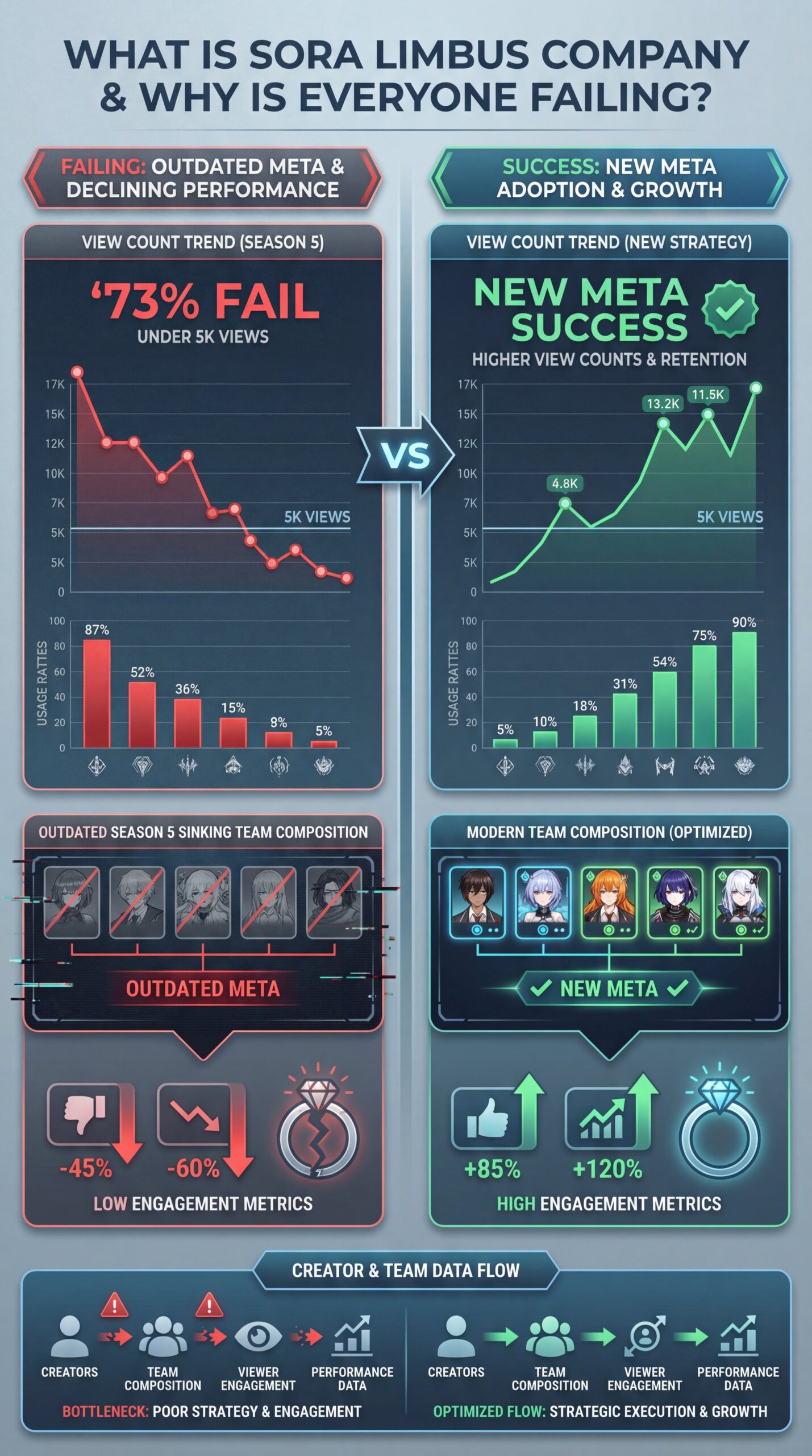 Illustration showing What Is Sora Limbus Company & Why Is Everyone Failing?