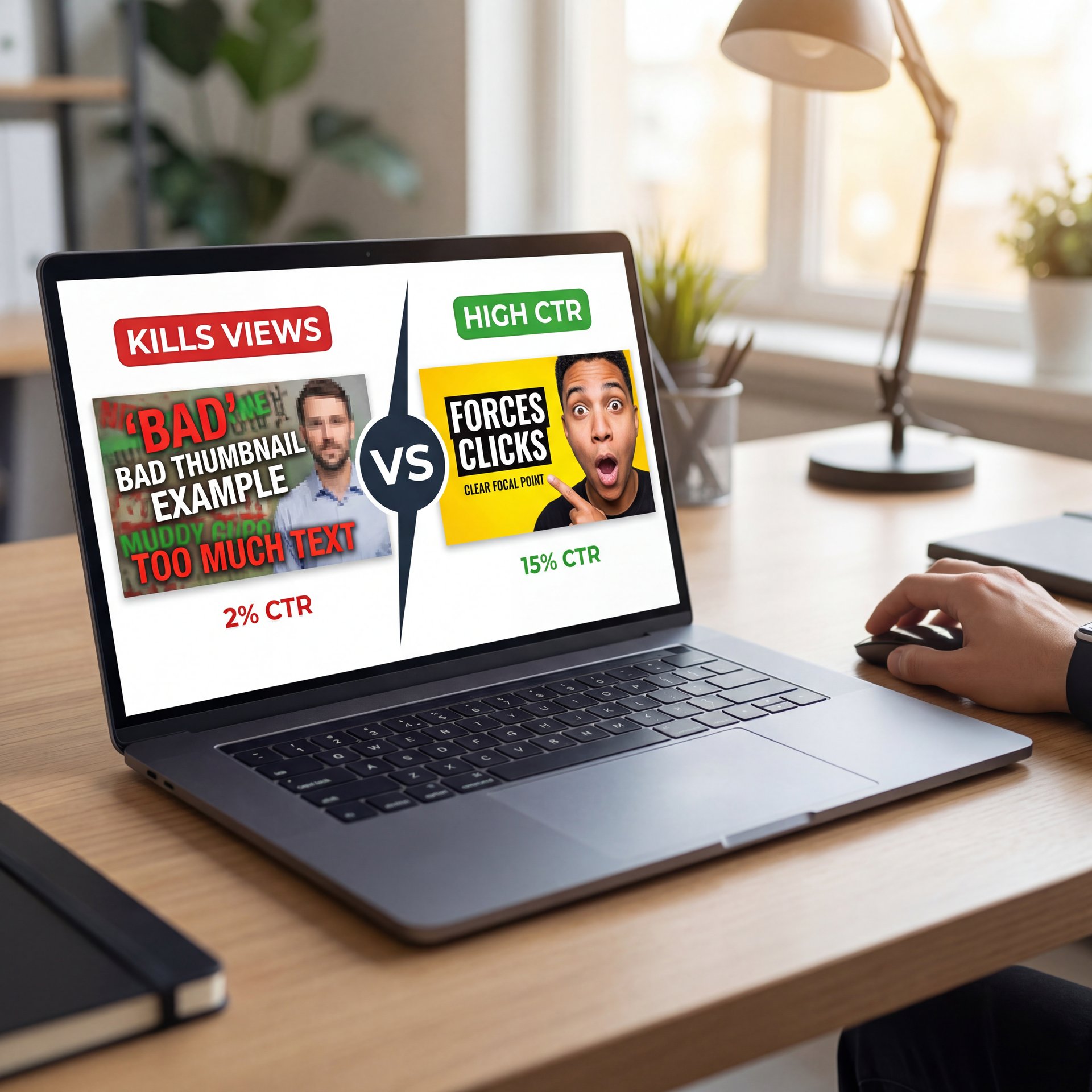 Illustration showing What Is Thumbnail Psychology and Why Does It Fail?