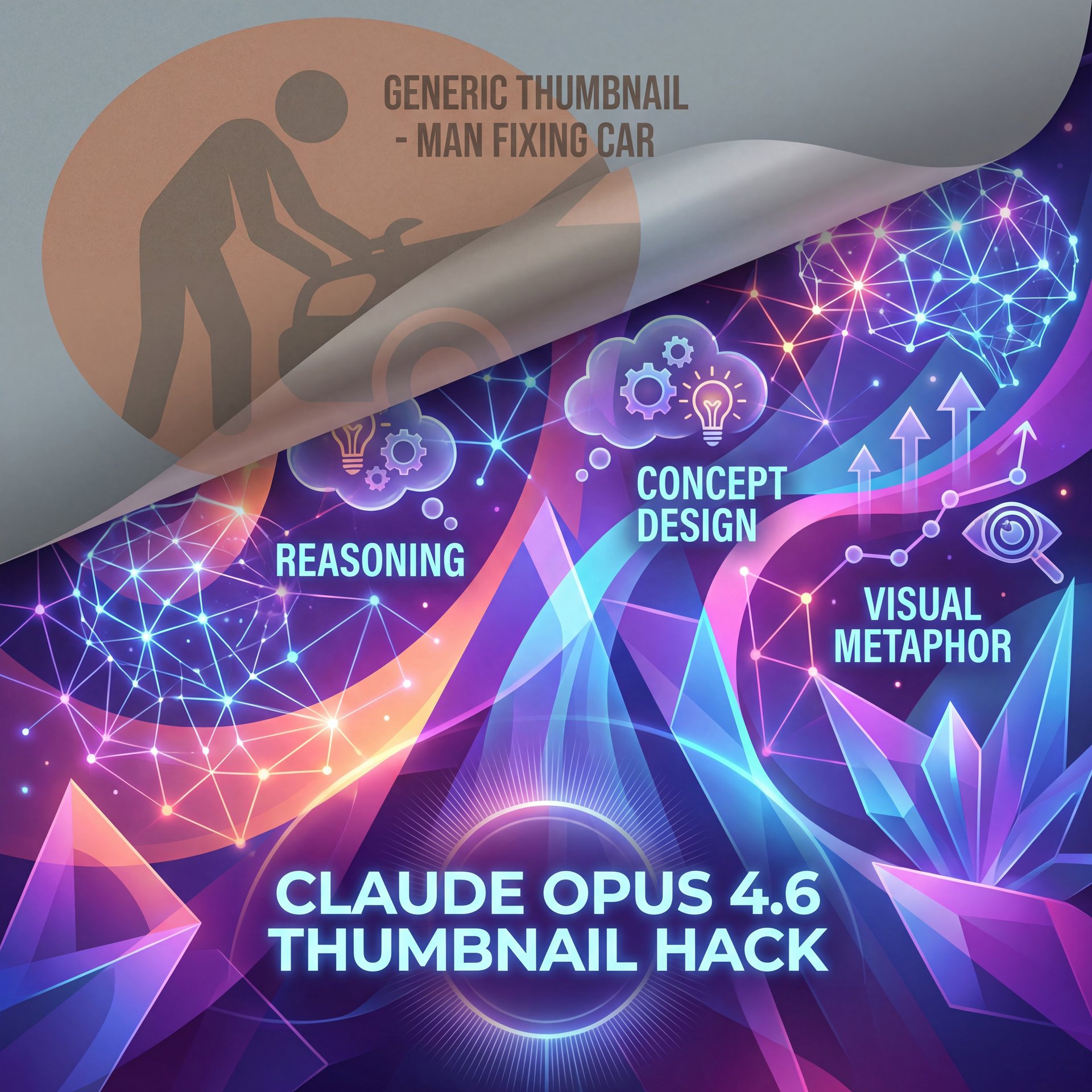 Illustration showing What Is the Claude Opus 4.6 Thumbnail Hack?