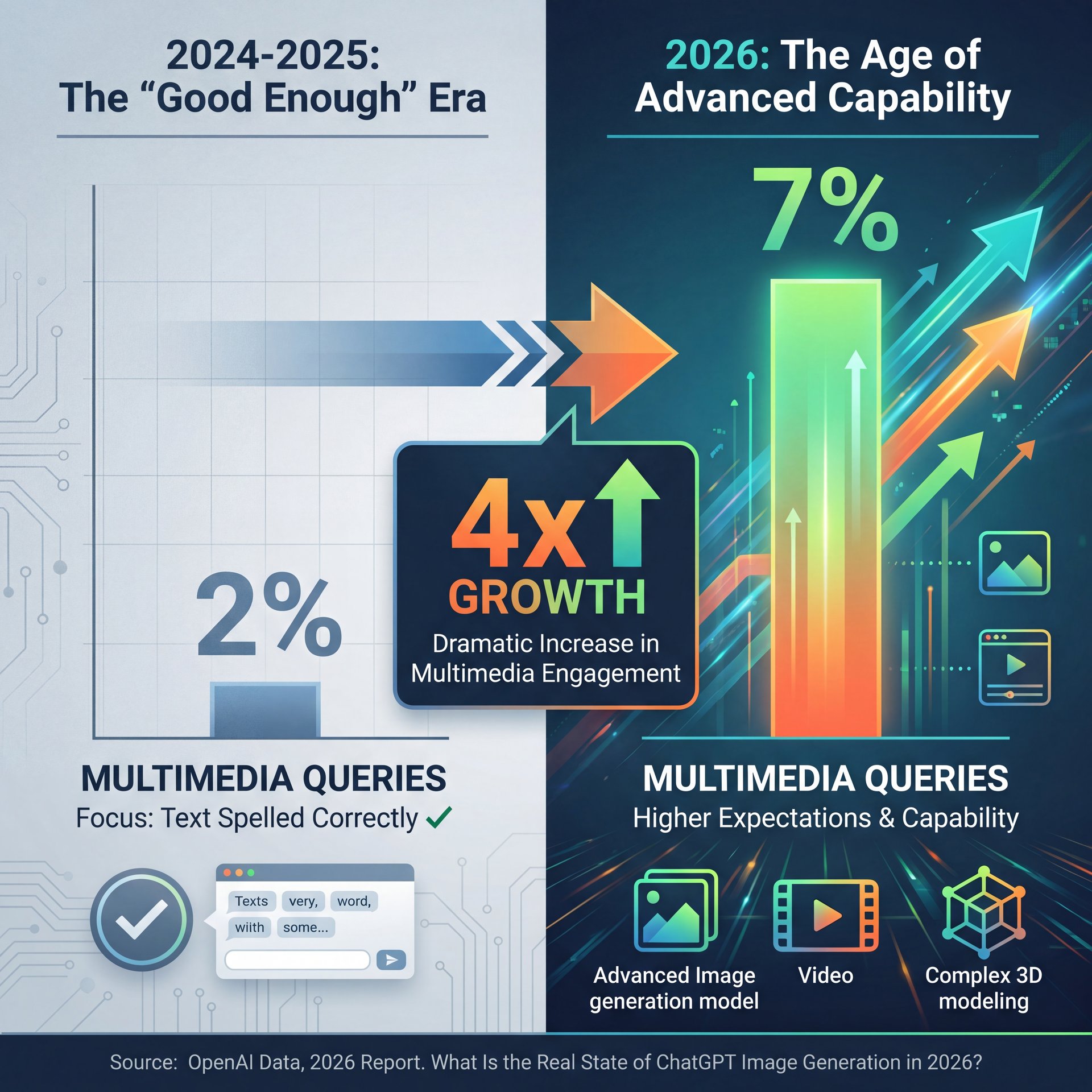 Illustration showing What Is the Real State of ChatGPT Image Generation in 2026?