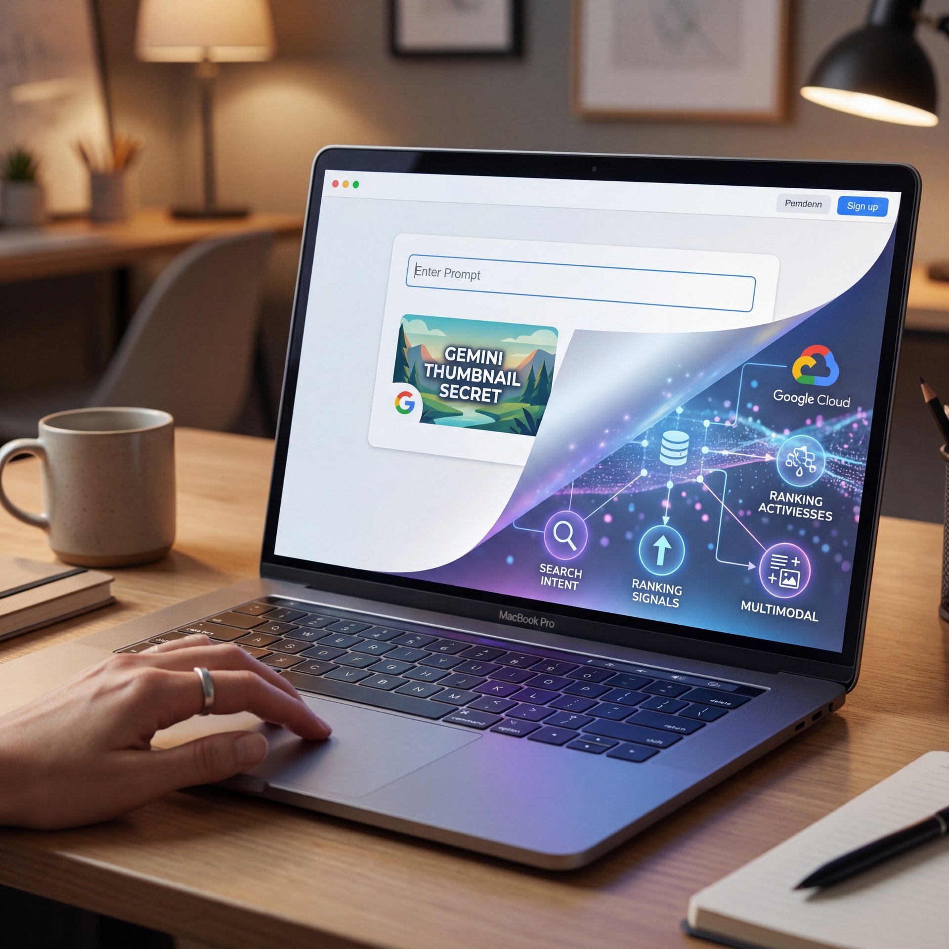 Illustration showing What Is the gemini google Thumbnail Secret?
