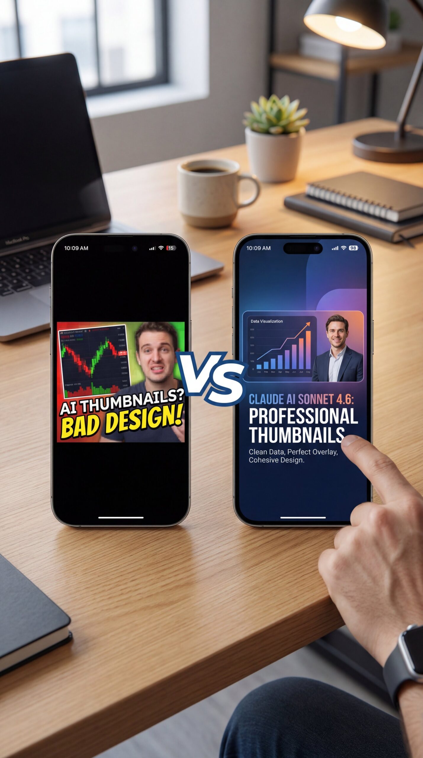 Illustration showing Why Is Claude AI Suddenly the Go-To for Thumbnails?