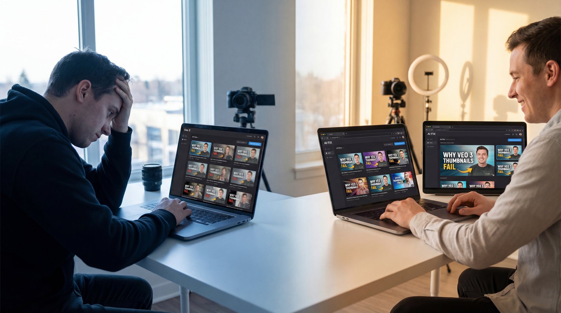 Why Veo 3 Thumbnails Fail & AI Fixes That Work - thumbnail click-through rate, AI video thumbnails, thumbnail optimization tools guide