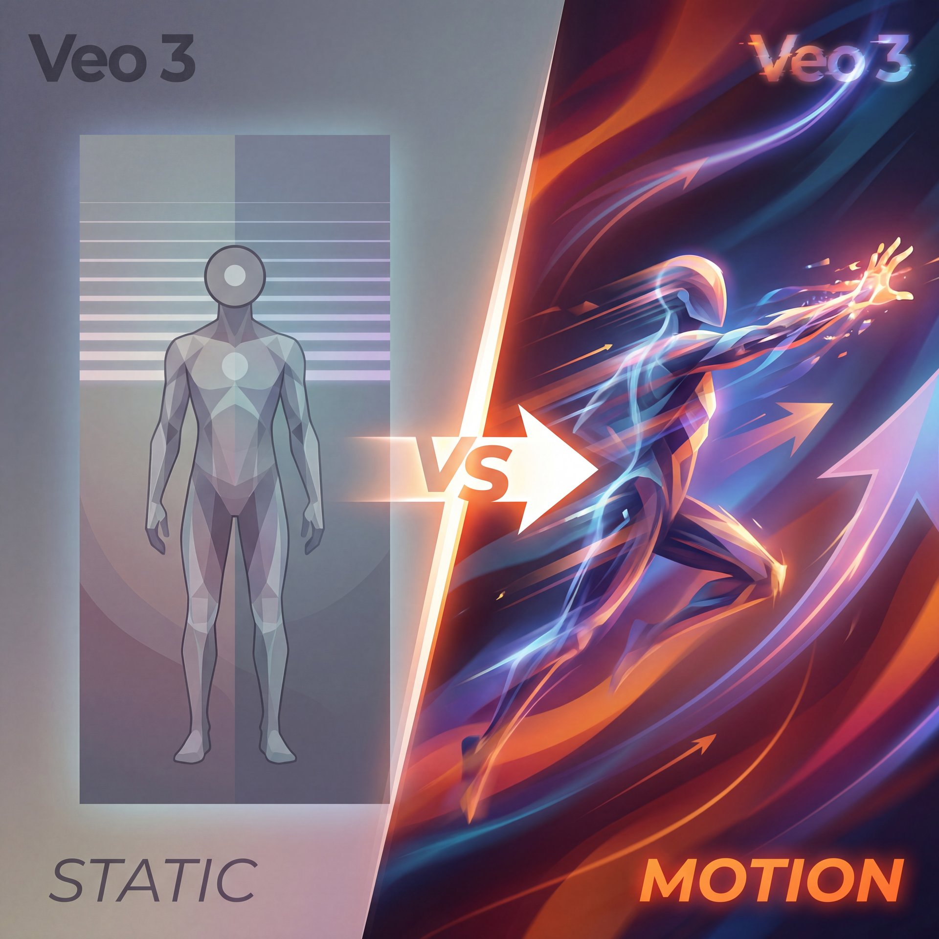 Illustration showing Why Your Veo 3 Thumbnails Need 