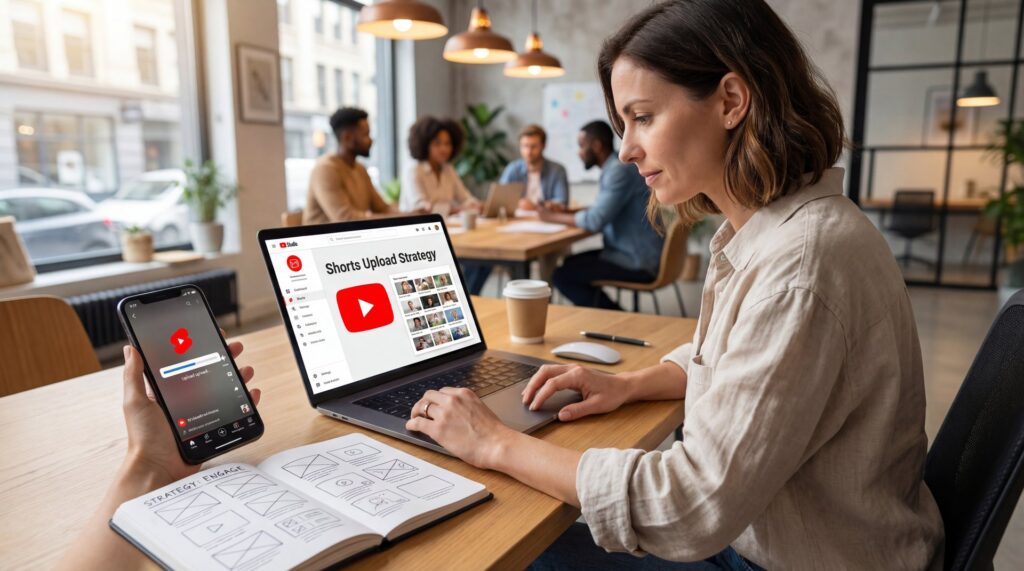 YouTube Shorts Thumbnail Upload Strategy Guide - 9:16 aspect ratio, mobile-first thumbnails, search optimization guide