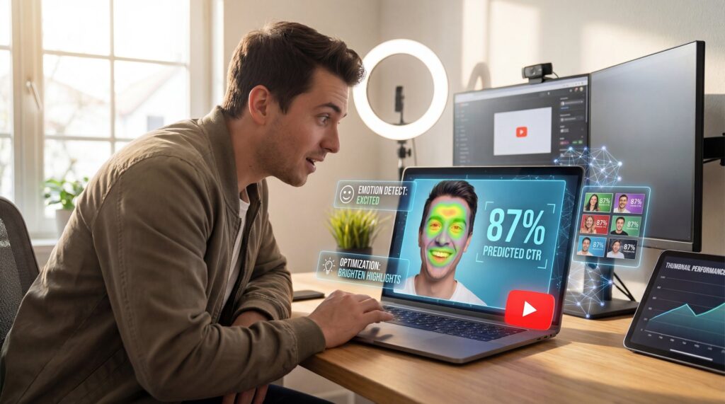 AI Thumbnail Generators That Boost YouTube CTR - thumbnail optimization, CTR prediction, facial expression thumbnails guide