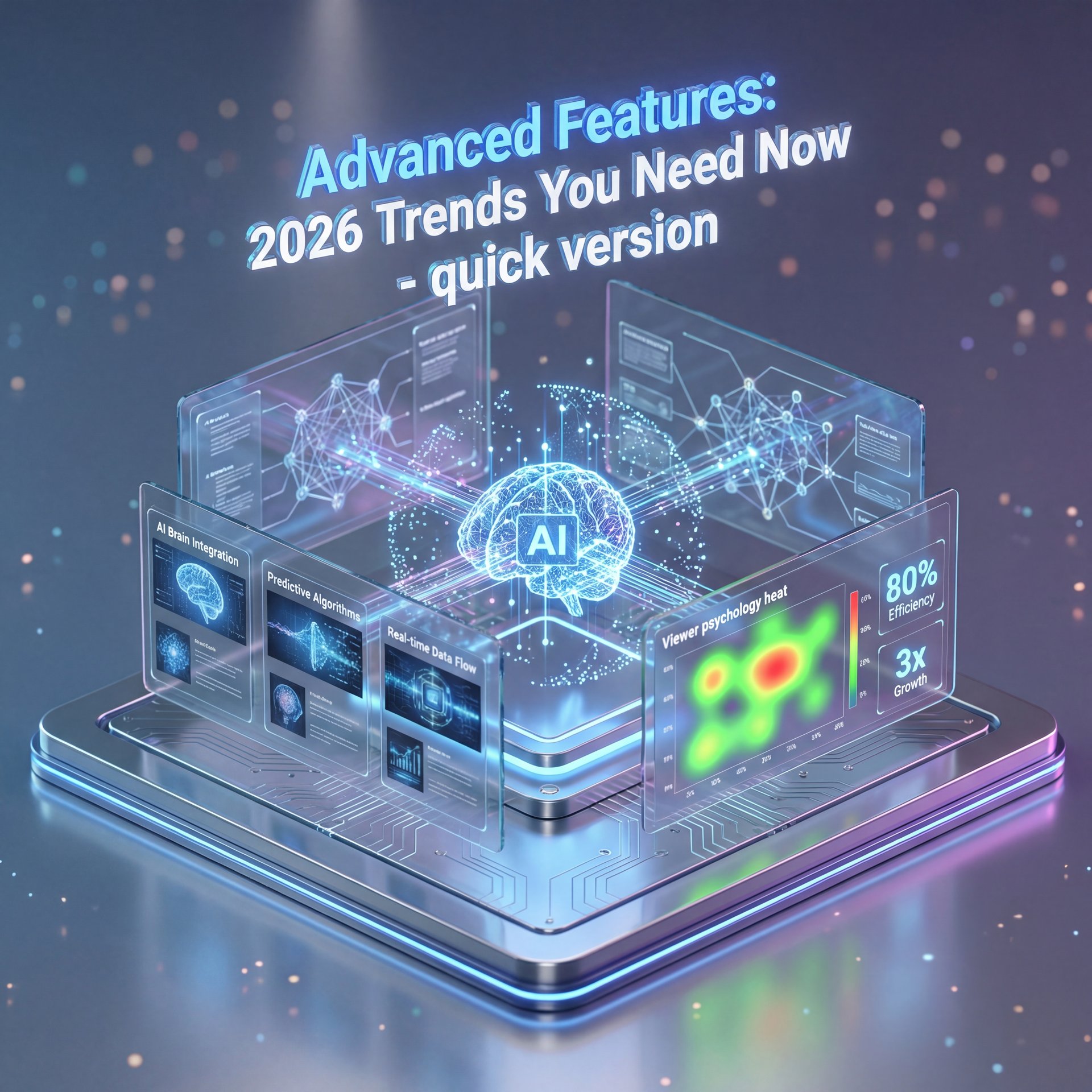 Illustration showing Advanced Features: 2026 Trends You Need Now - quick version